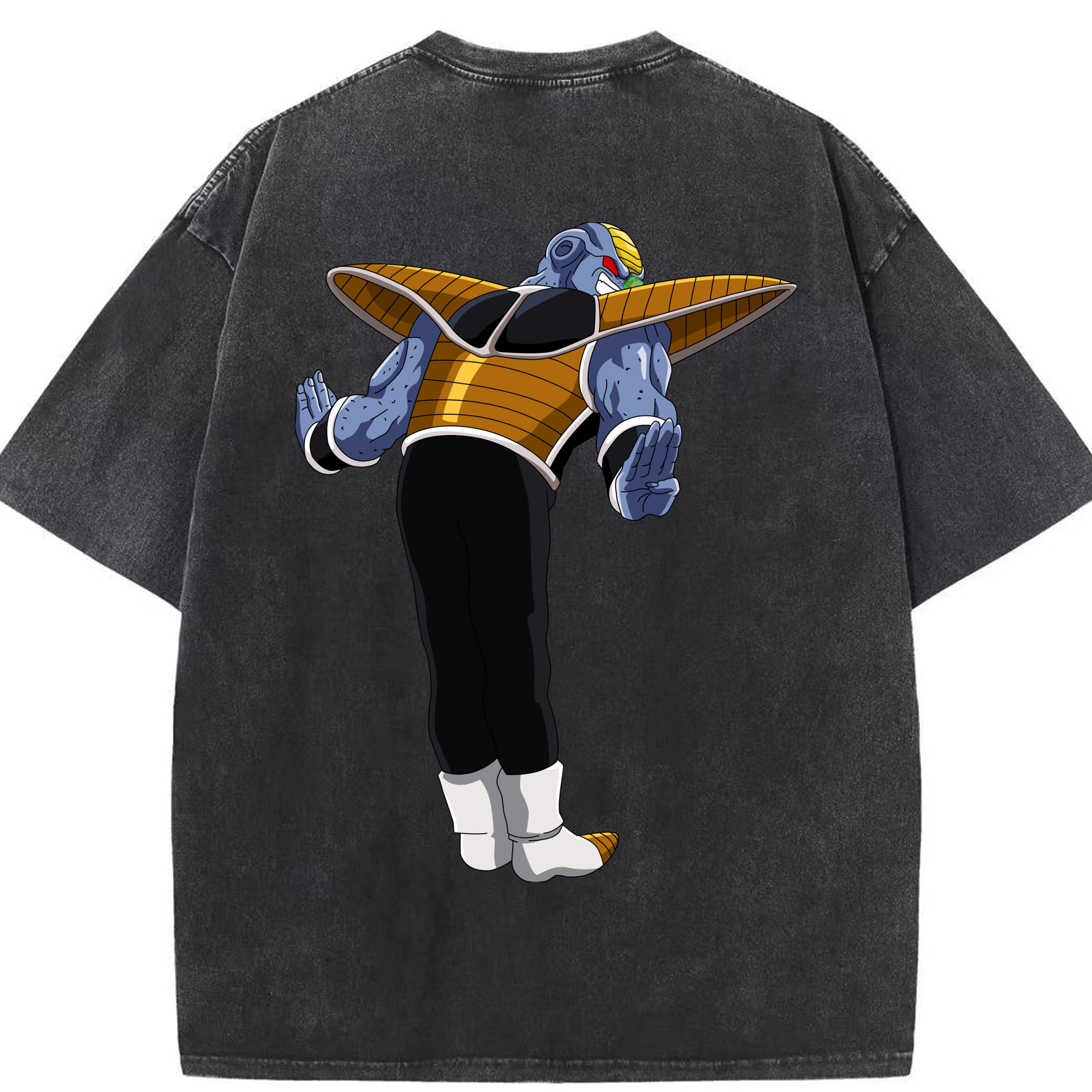 （画像用） ドラゴンボール DRAGON BALL 綿100% ヴィンテージ風 半袖Tシャツ（背面プリント）