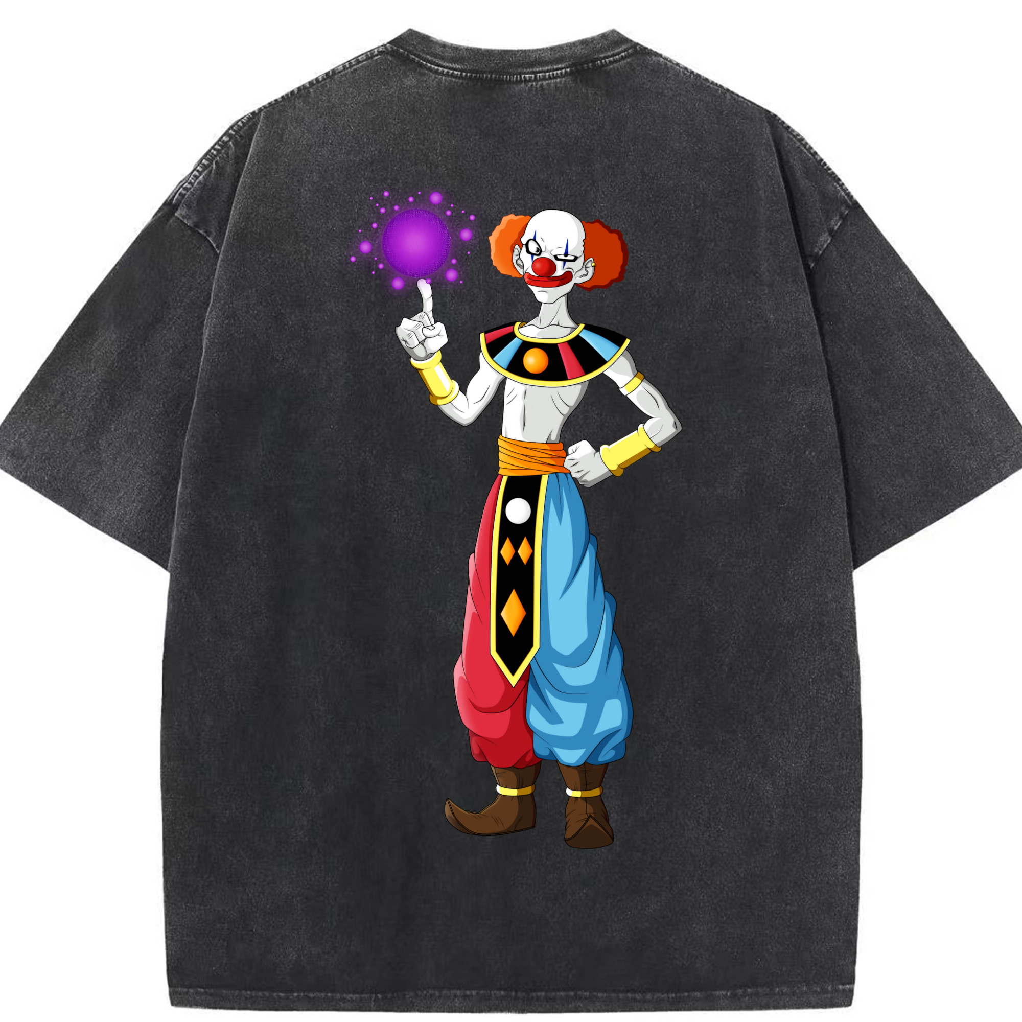 （画像用） ドラゴンボール DRAGON BALL 綿100% ヴィンテージ風 半袖Tシャツ（背面プリント）