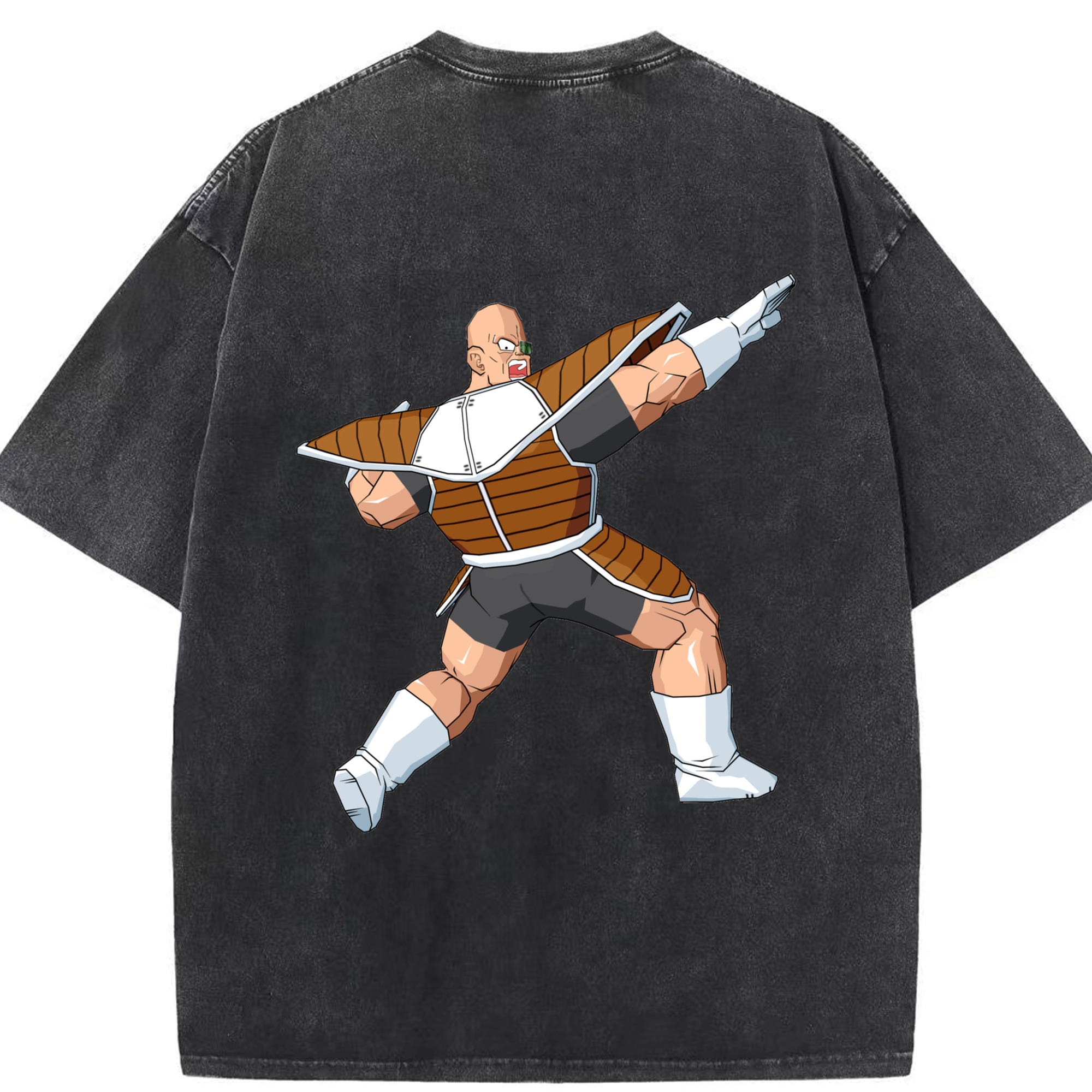 （画像用） ドラゴンボール DRAGON BALL 綿100% ヴィンテージ風 半袖Tシャツ（背面プリント）