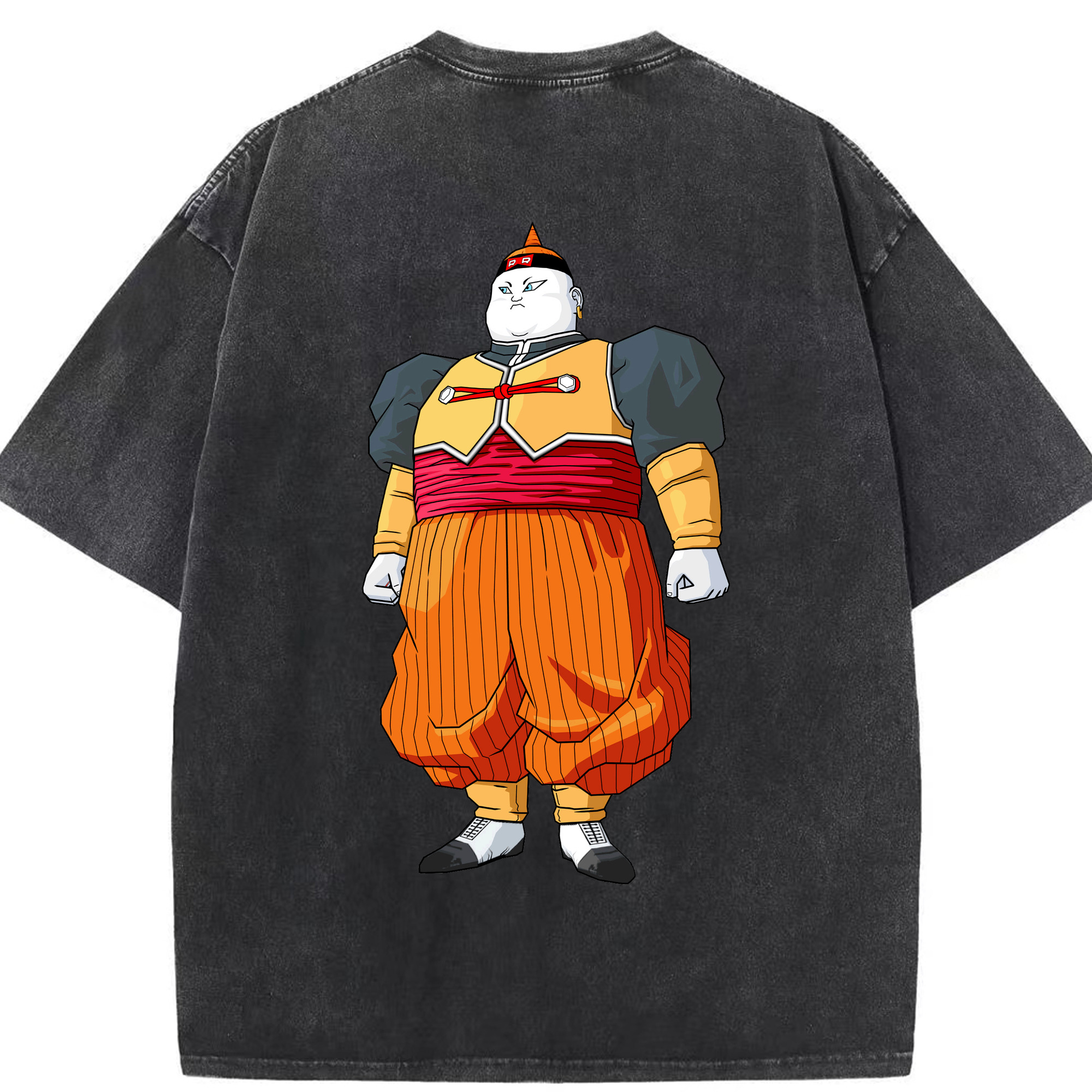（画像用） ドラゴンボール DRAGON BALL 綿100% ヴィンテージ風 半袖Tシャツ（背面プリント）