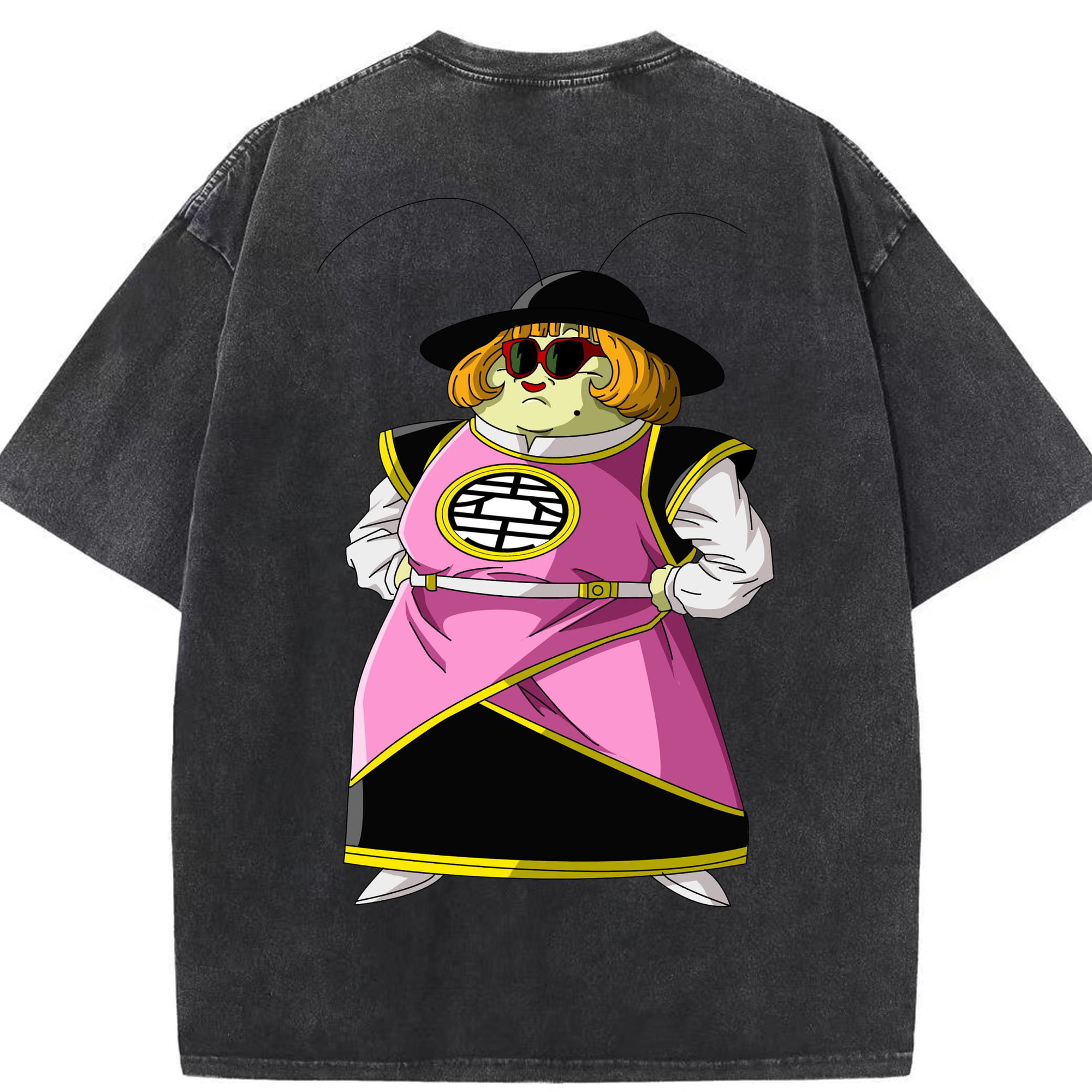 （画像用） ドラゴンボール DRAGON BALL 綿100% ヴィンテージ風 半袖Tシャツ（背面プリント）