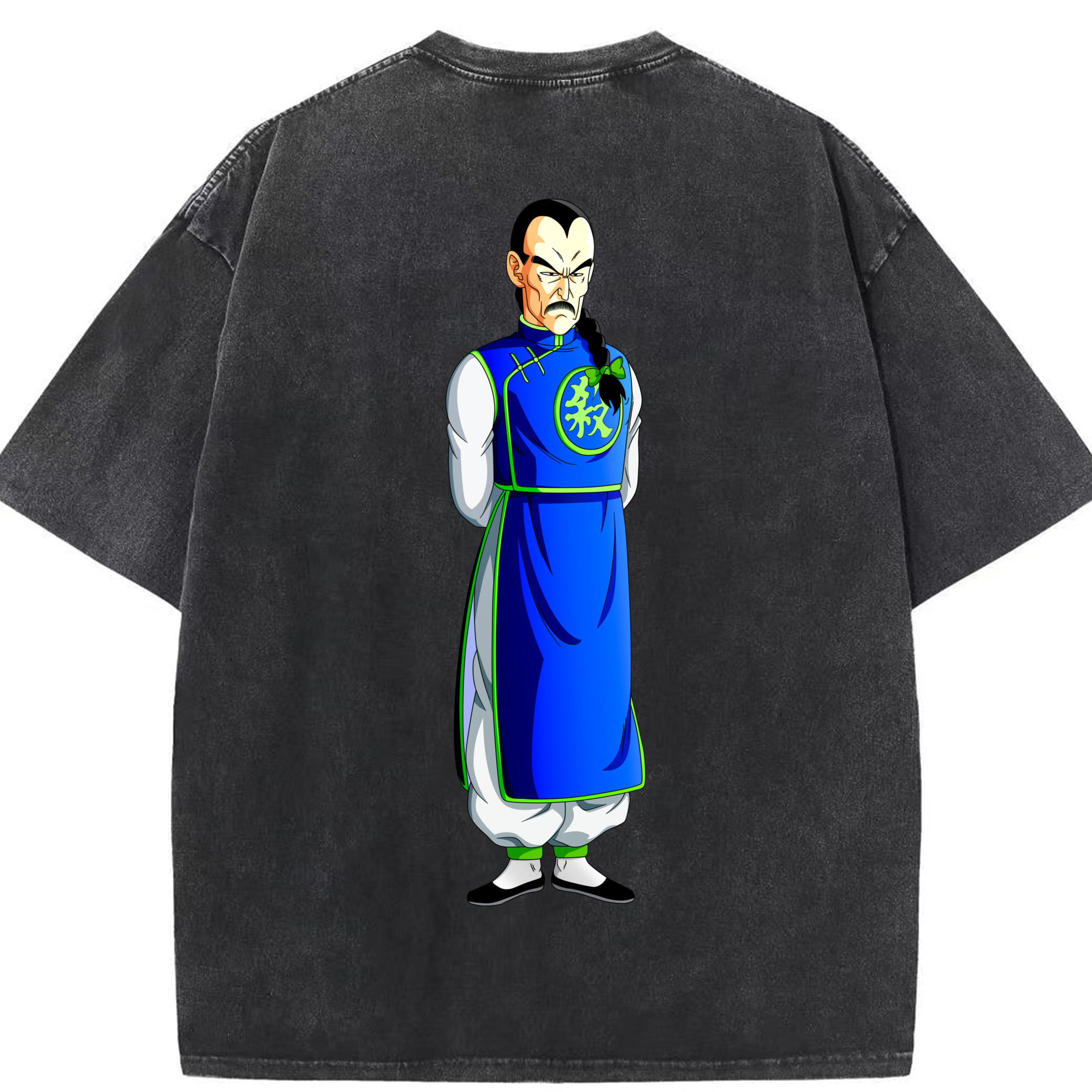 （画像用） ドラゴンボール DRAGON BALL 綿100% ヴィンテージ風 半袖Tシャツ（背面プリント）