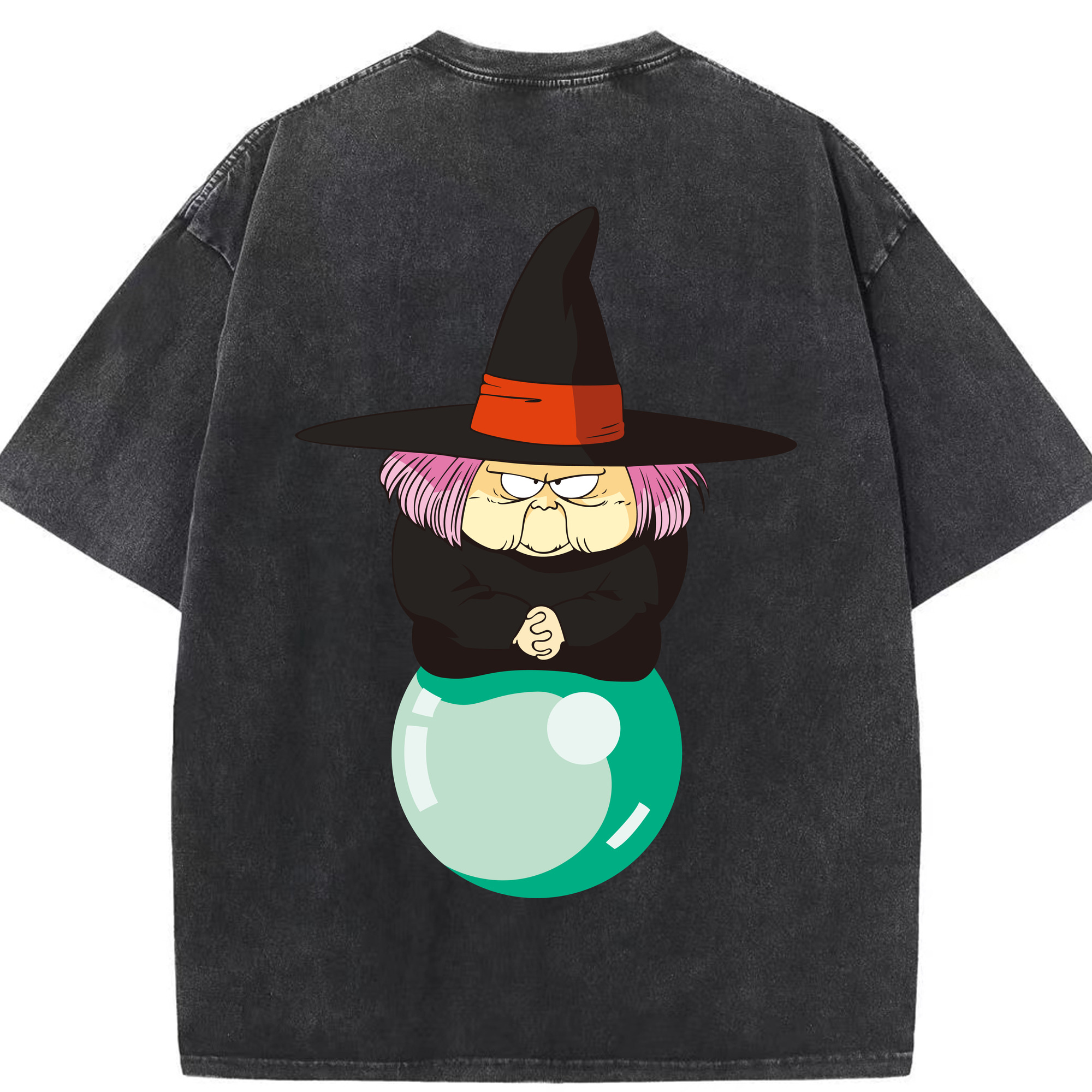 （画像用） ドラゴンボール DRAGON BALL 綿100% ヴィンテージ風 半袖Tシャツ（背面プリント）