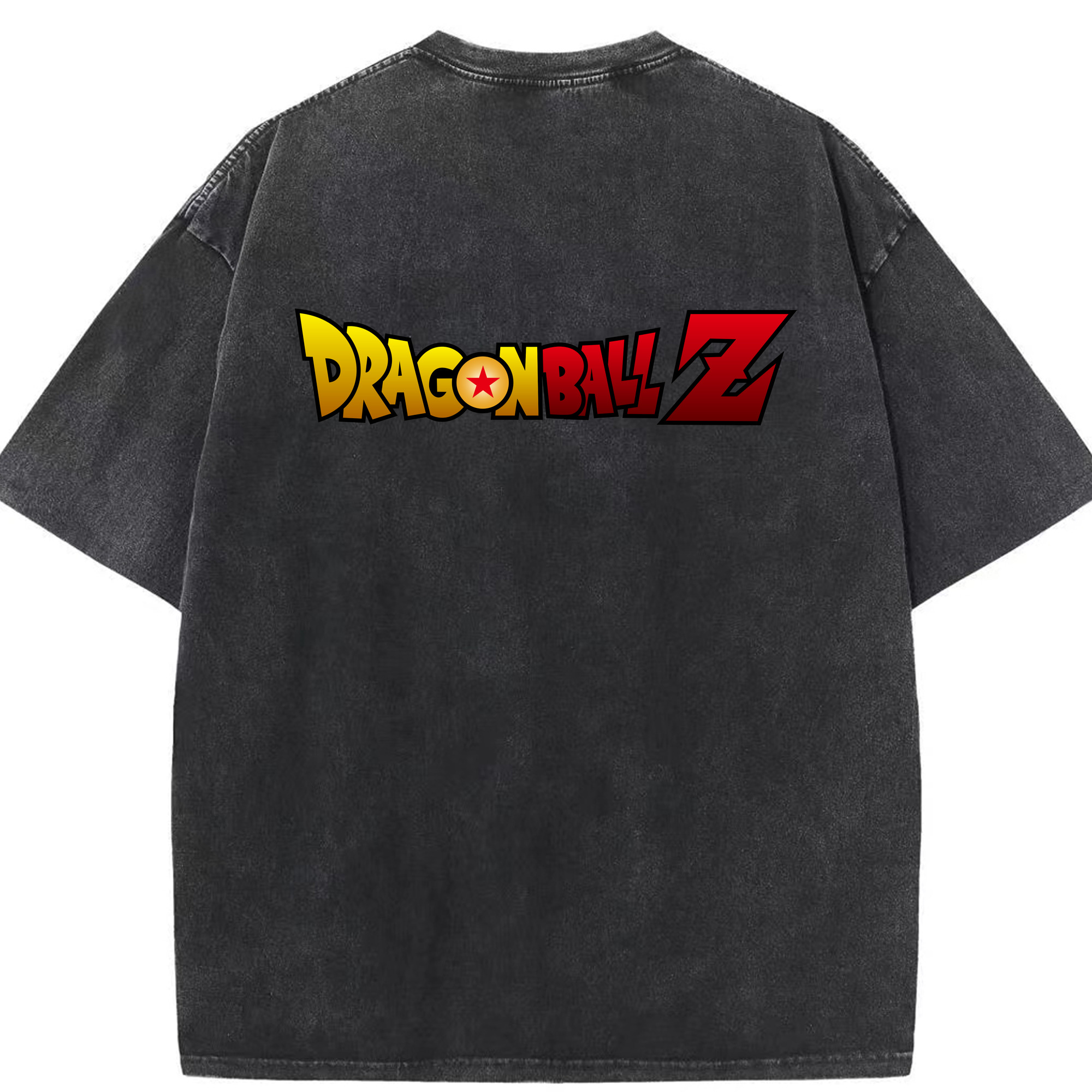 （画像用） ドラゴンボール DRAGON BALL 綿100% ヴィンテージ風 半袖Tシャツ（背面プリント）