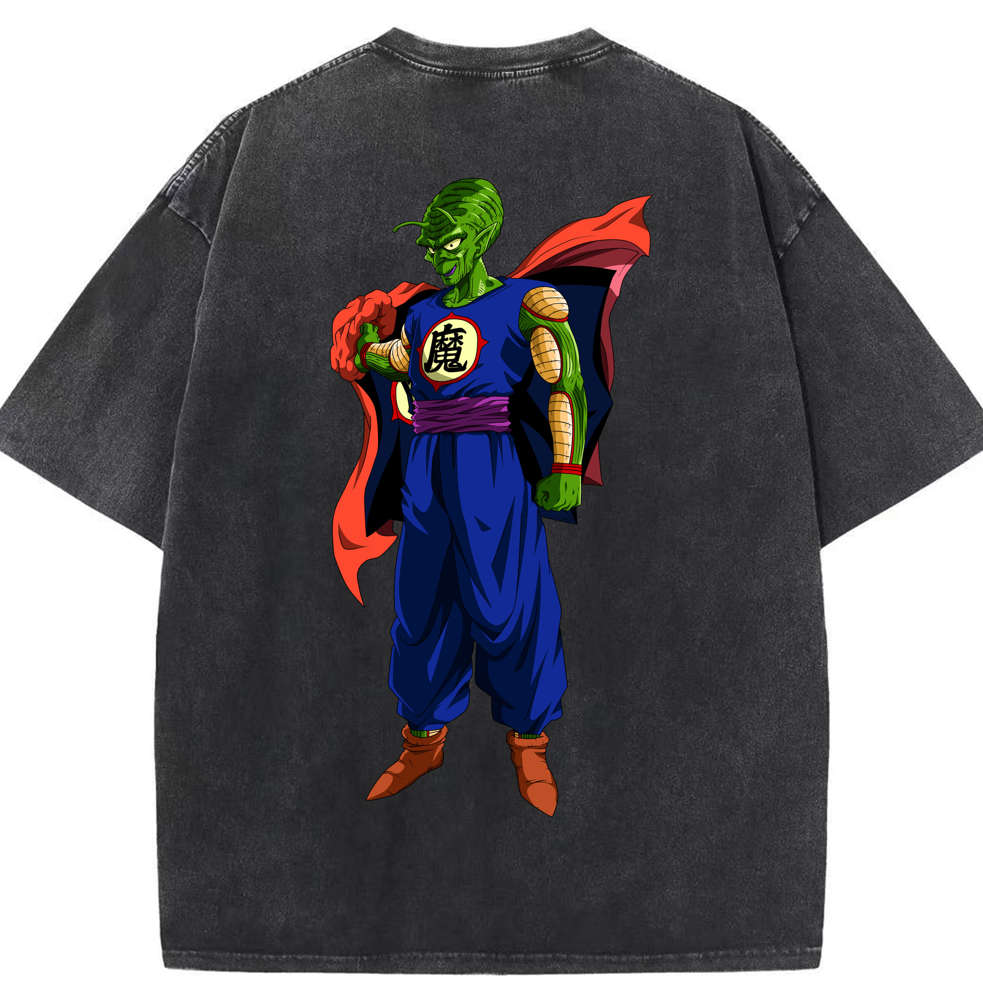 （画像用） ドラゴンボール DRAGON BALL 綿100% ヴィンテージ風 半袖Tシャツ（背面プリント）