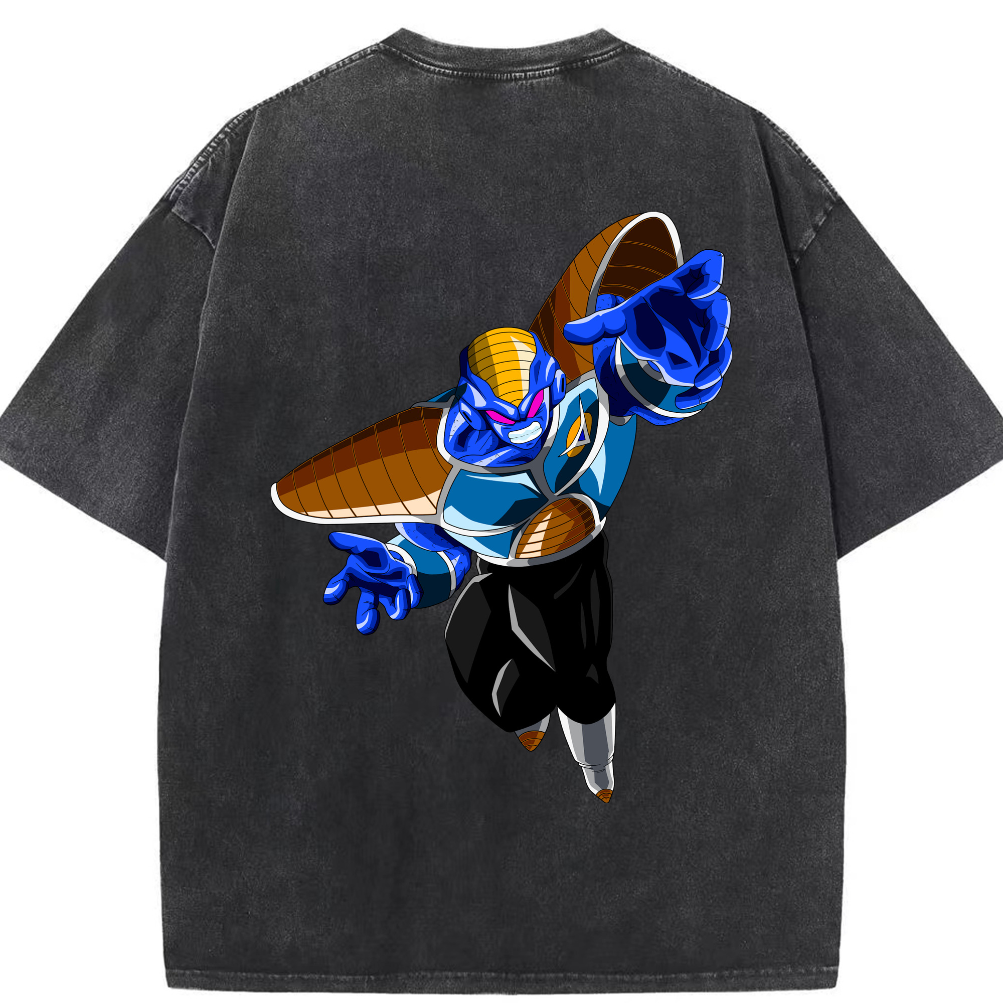 （画像用） ドラゴンボール DRAGON BALL 綿100% ヴィンテージ風 半袖Tシャツ（背面プリント）
