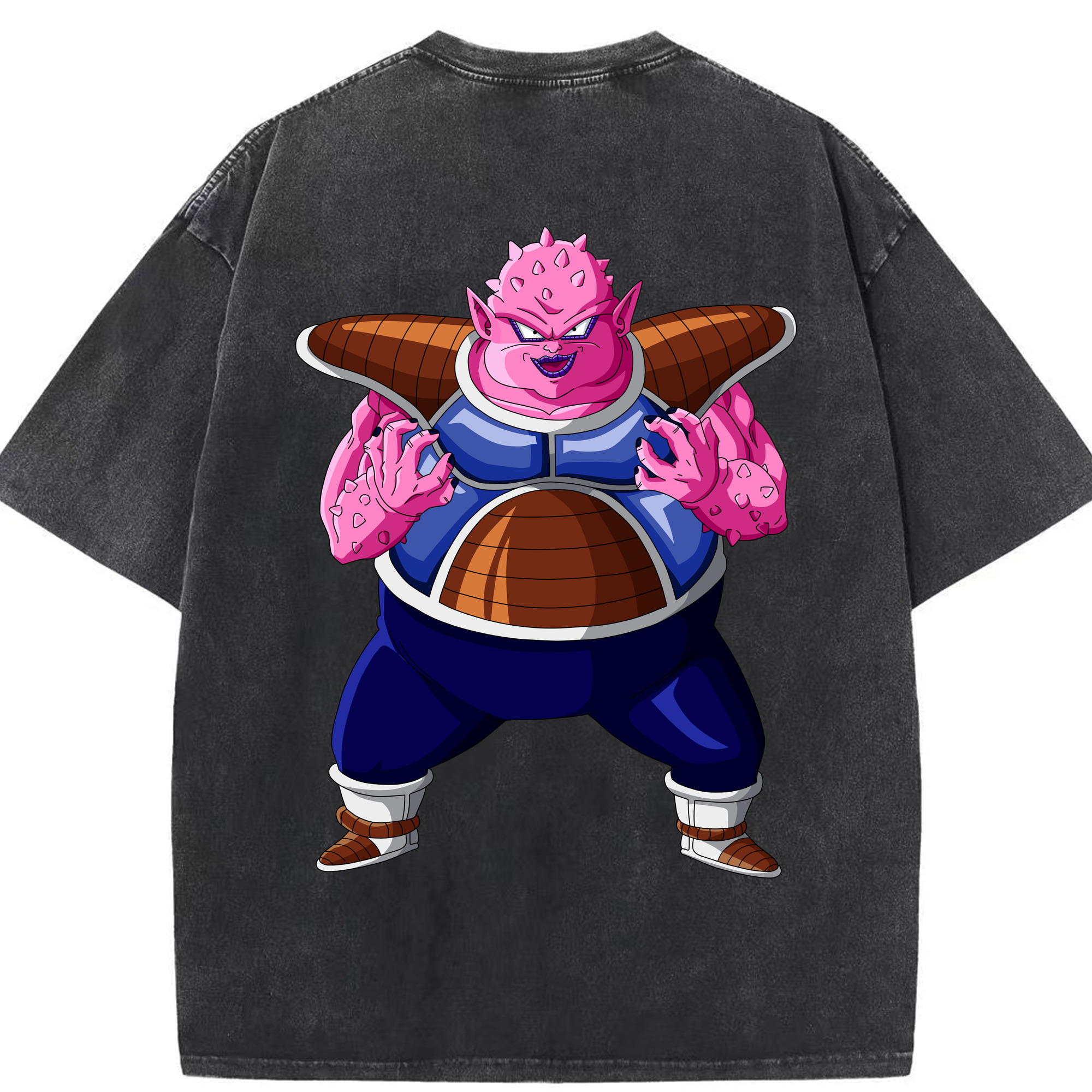 （画像用） ドラゴンボール DRAGON BALL 綿100% ヴィンテージ風 半袖Tシャツ（背面プリント）