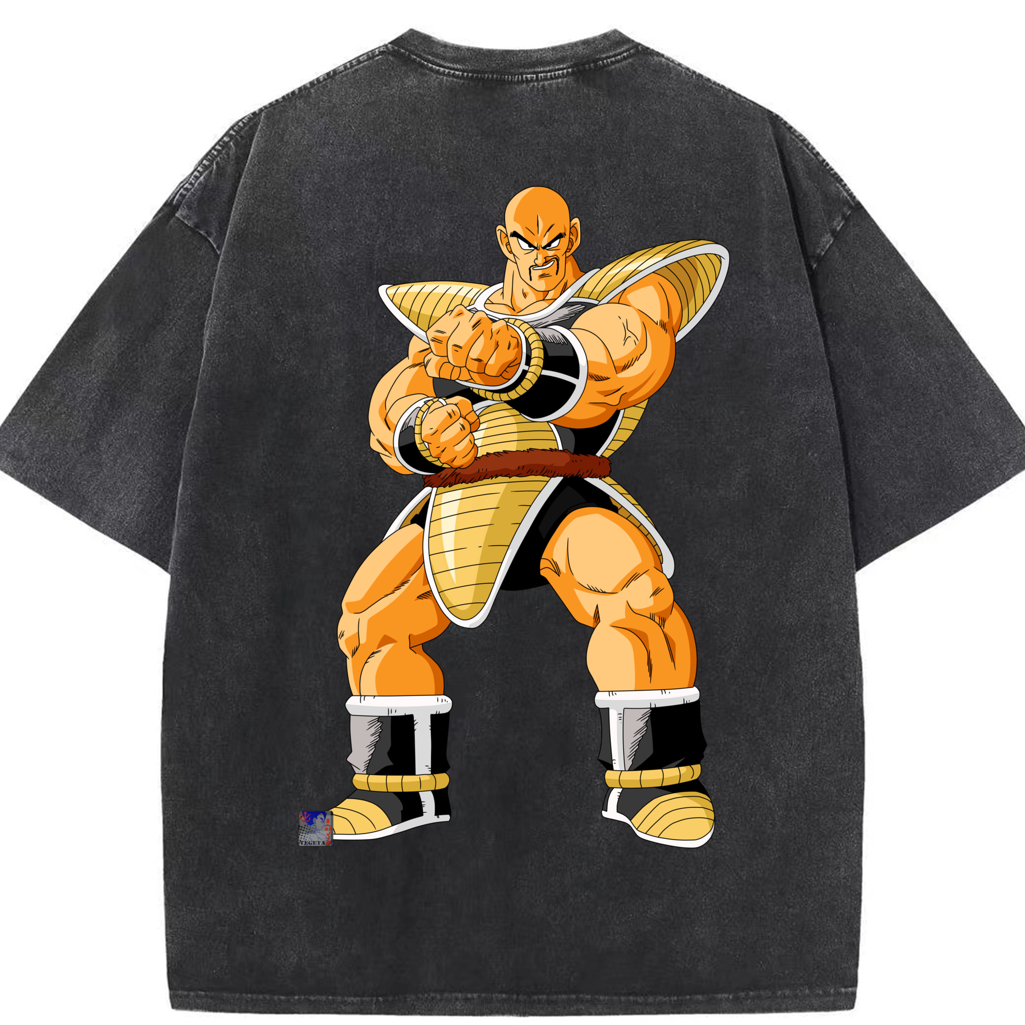 （画像用） ドラゴンボール DRAGON BALL 綿100% ヴィンテージ風 半袖Tシャツ（背面プリント）