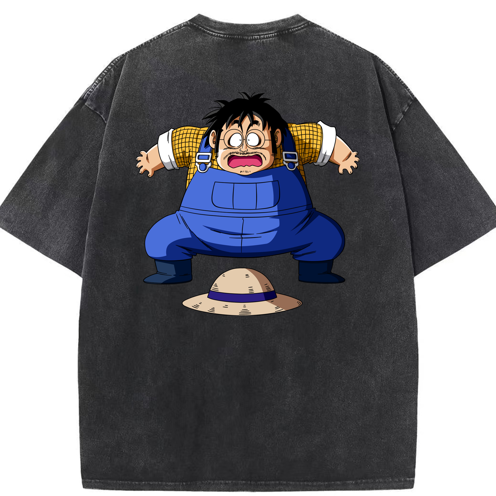 （画像用） ドラゴンボール DRAGON BALL 綿100% ヴィンテージ風 半袖Tシャツ（背面プリント）