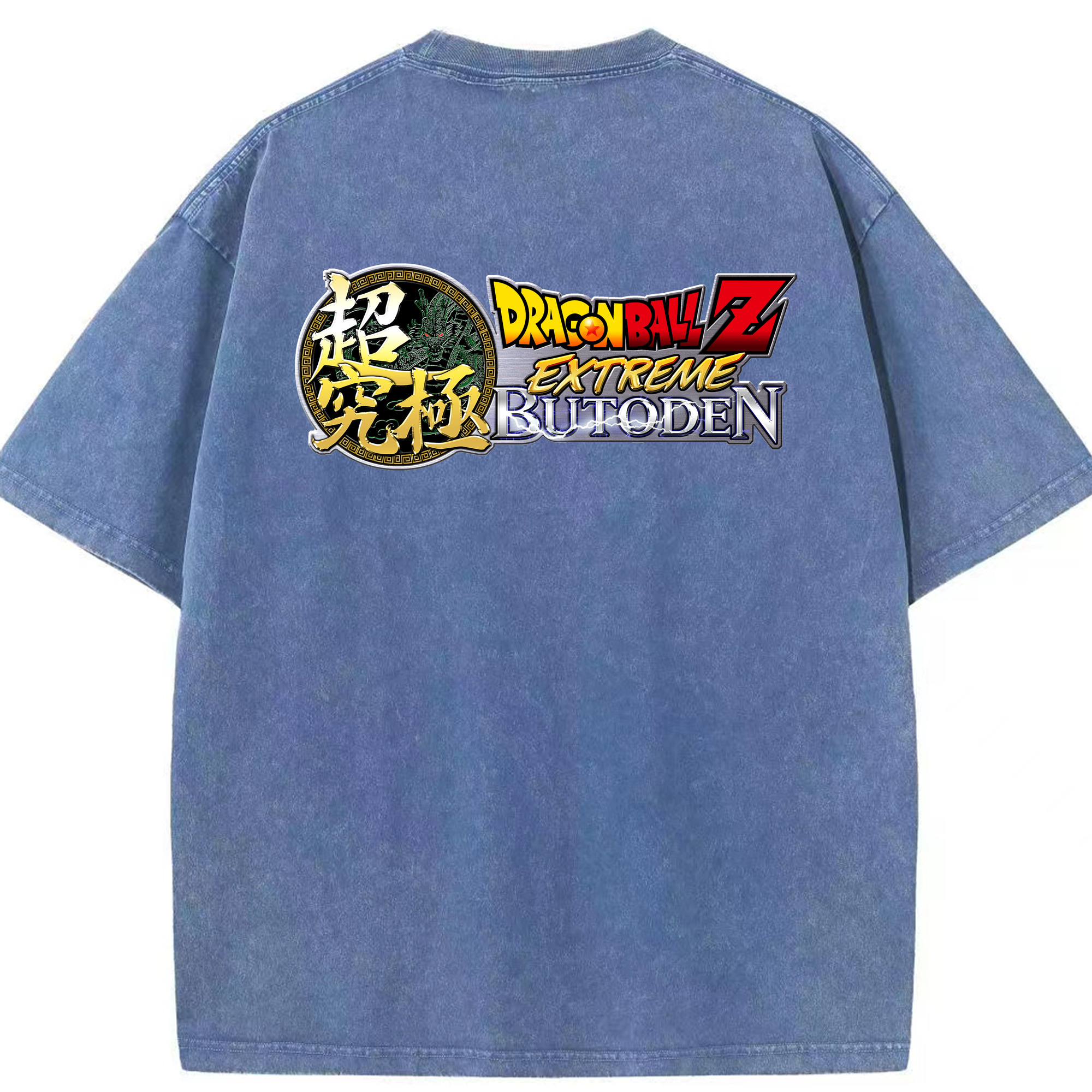 （画像用） ドラゴンボール DRAGON BALL 綿100% ヴィンテージ風 半袖Tシャツ（背面プリント）