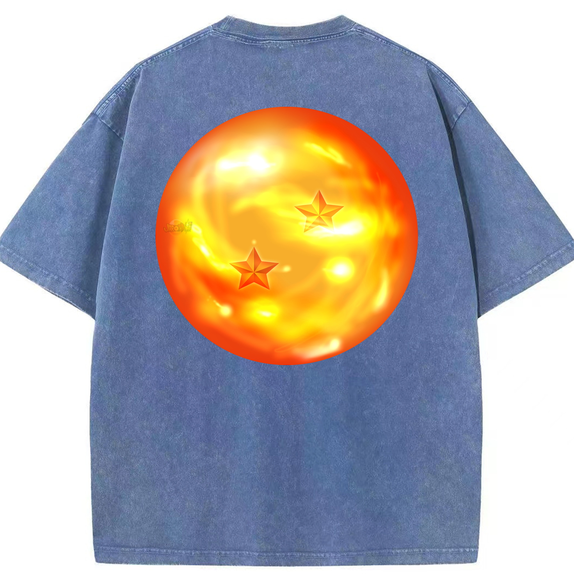 （画像用） ドラゴンボール DRAGON BALL 綿100% ヴィンテージ風 半袖Tシャツ（背面プリント）