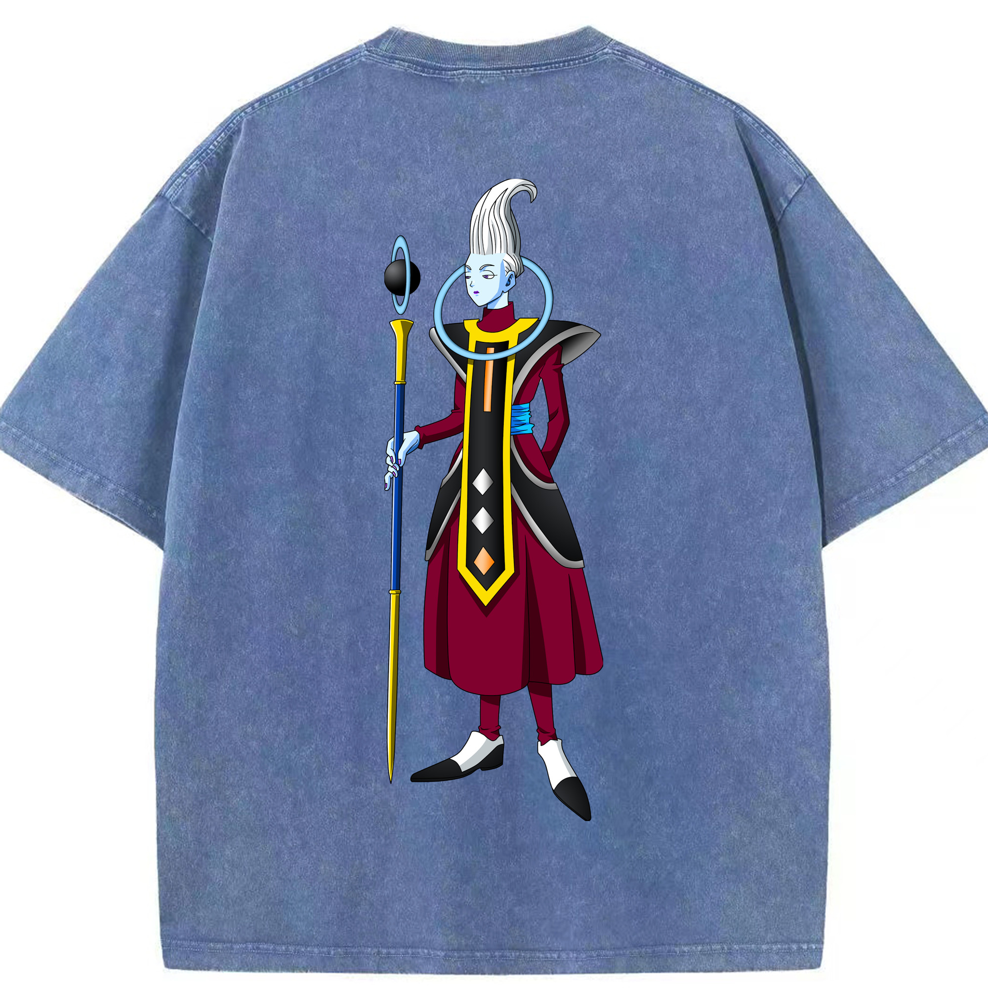 （画像用） ドラゴンボール DRAGON BALL 綿100% ヴィンテージ風 半袖Tシャツ（背面プリント）