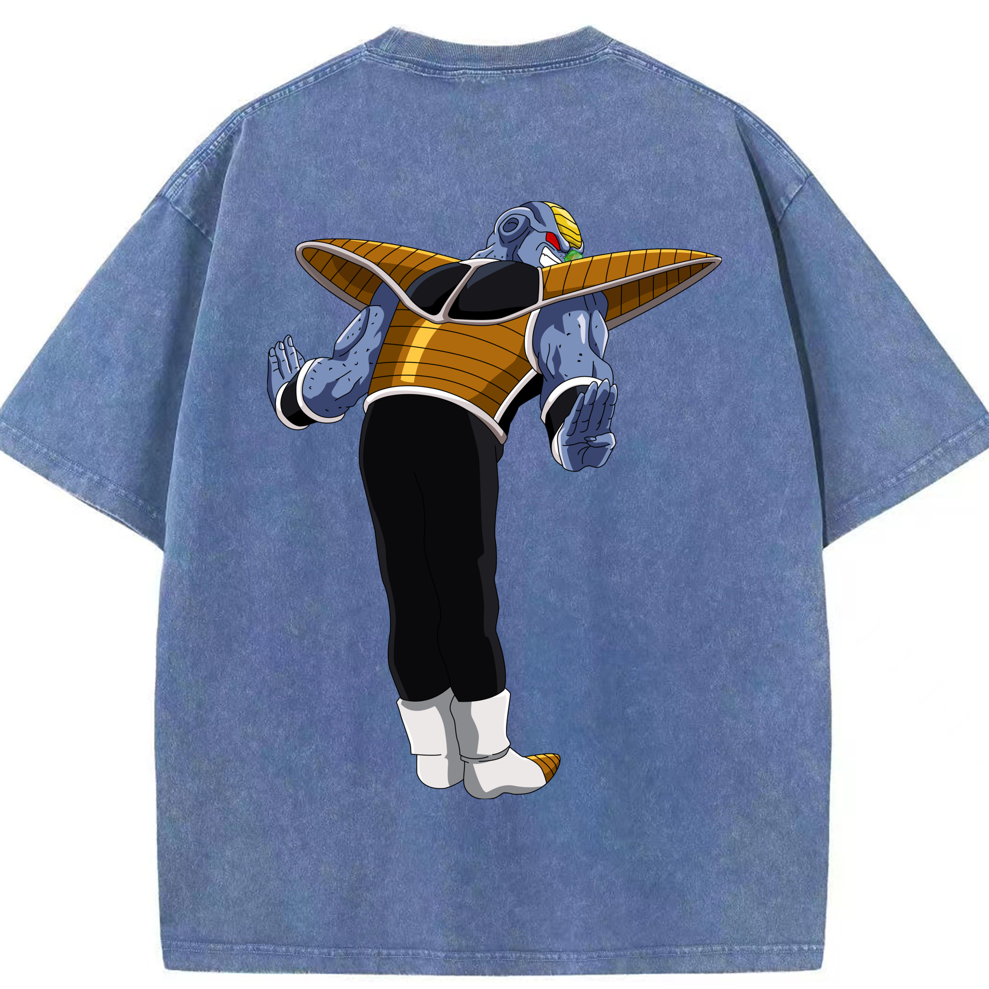（画像用） ドラゴンボール DRAGON BALL 綿100% ヴィンテージ風 半袖Tシャツ（背面プリント）