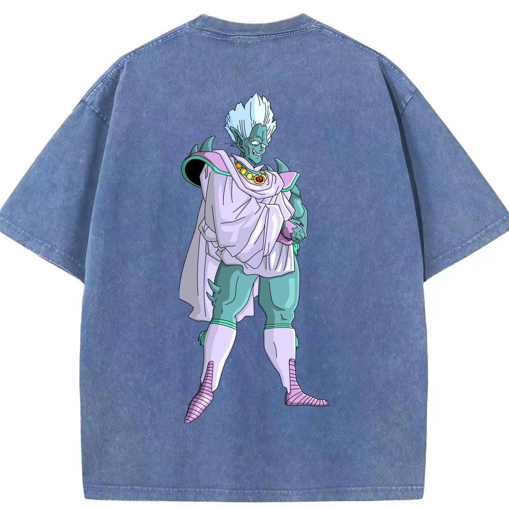 （画像用） ドラゴンボール DRAGON BALL 綿100% ヴィンテージ風 半袖Tシャツ（背面プリント）