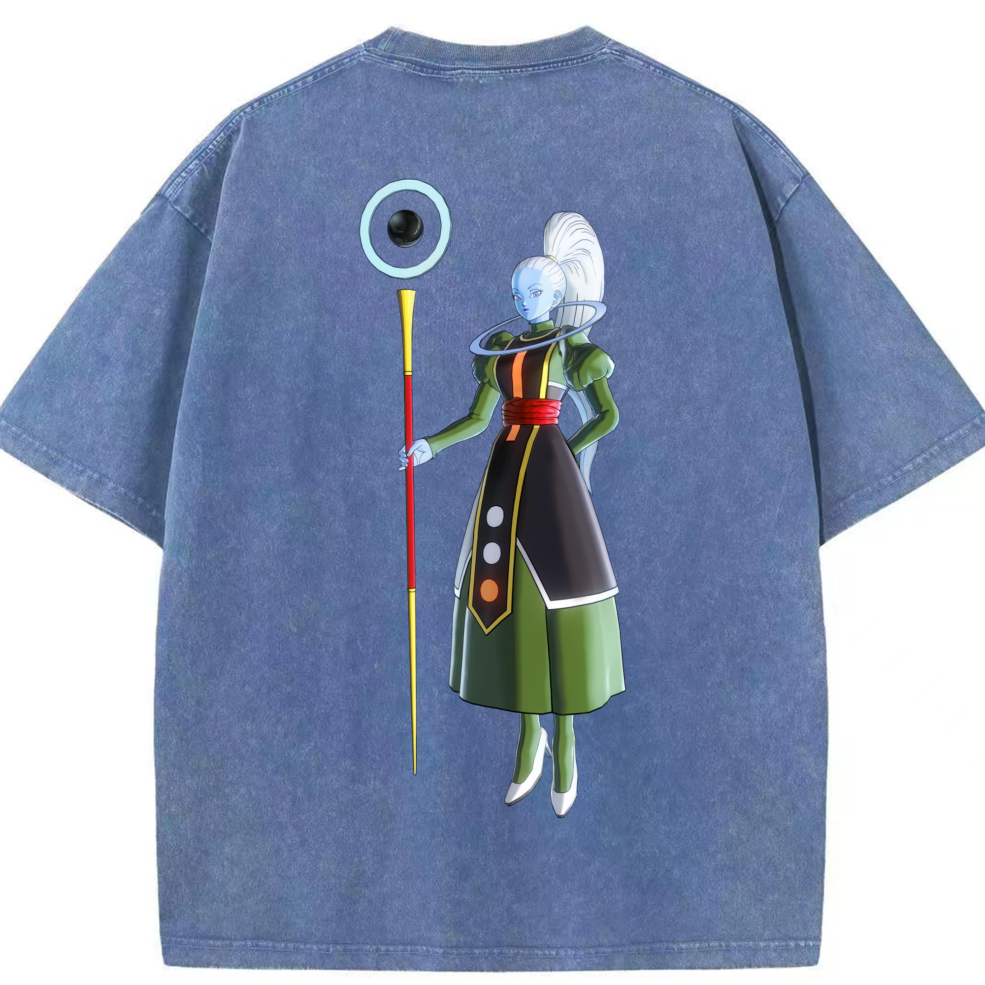 （画像用） ドラゴンボール DRAGON BALL 綿100% ヴィンテージ風 半袖Tシャツ（背面プリント）