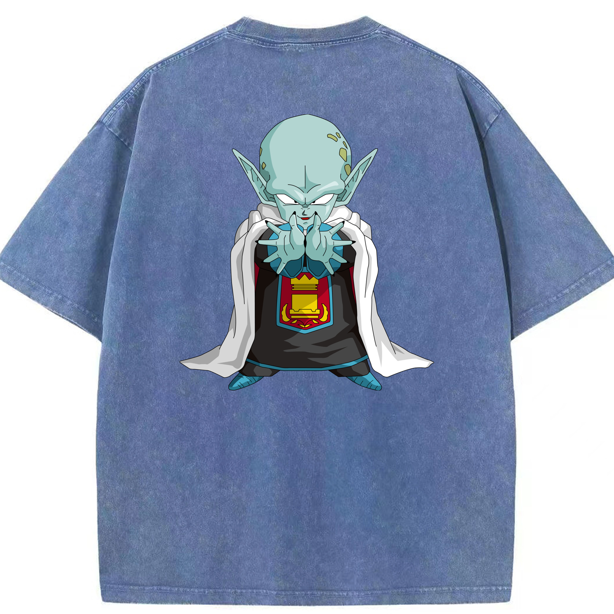（画像用） ドラゴンボール DRAGON BALL 綿100% ヴィンテージ風 半袖Tシャツ（背面プリント）