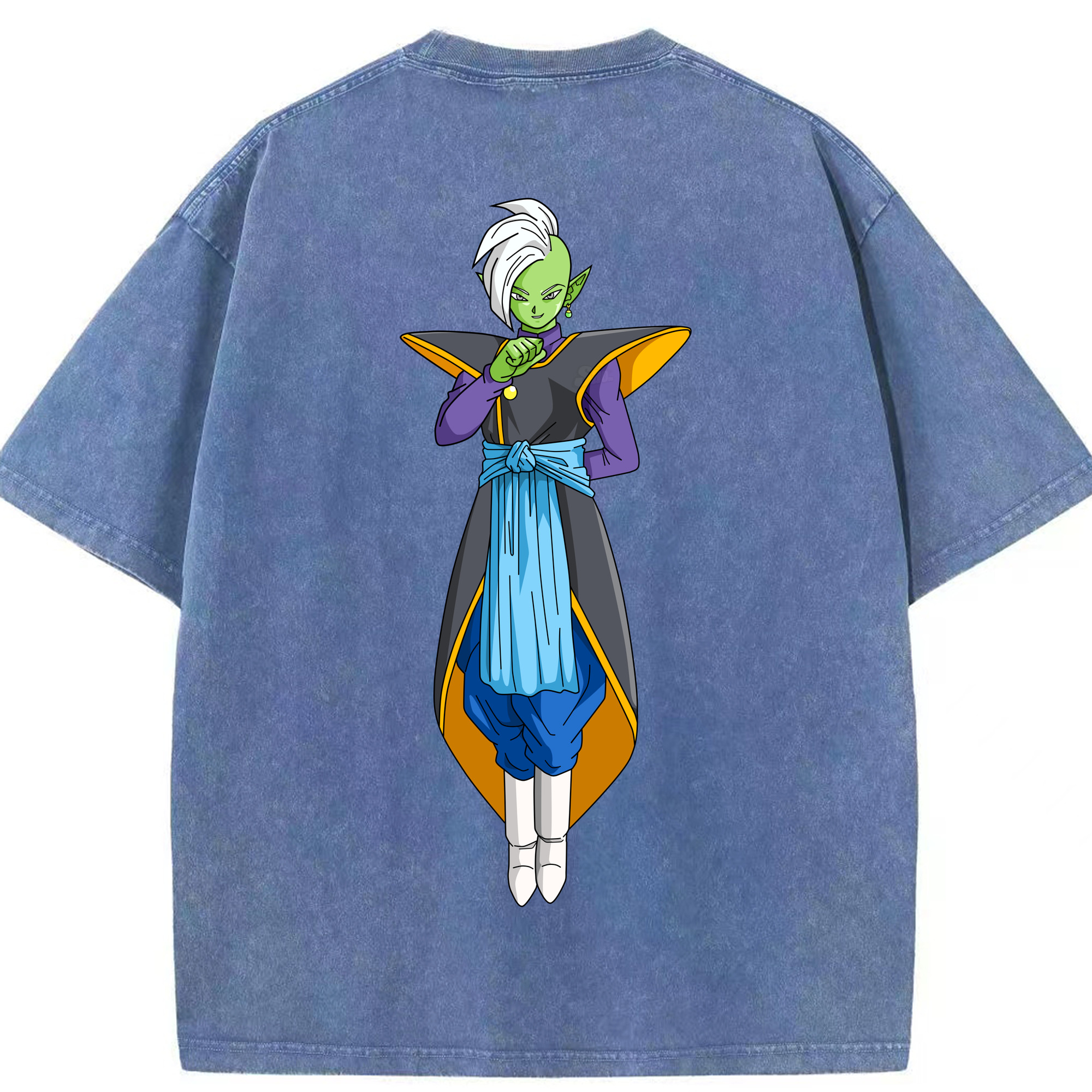 （画像用） ドラゴンボール DRAGON BALL 綿100% ヴィンテージ風 半袖Tシャツ（背面プリント）