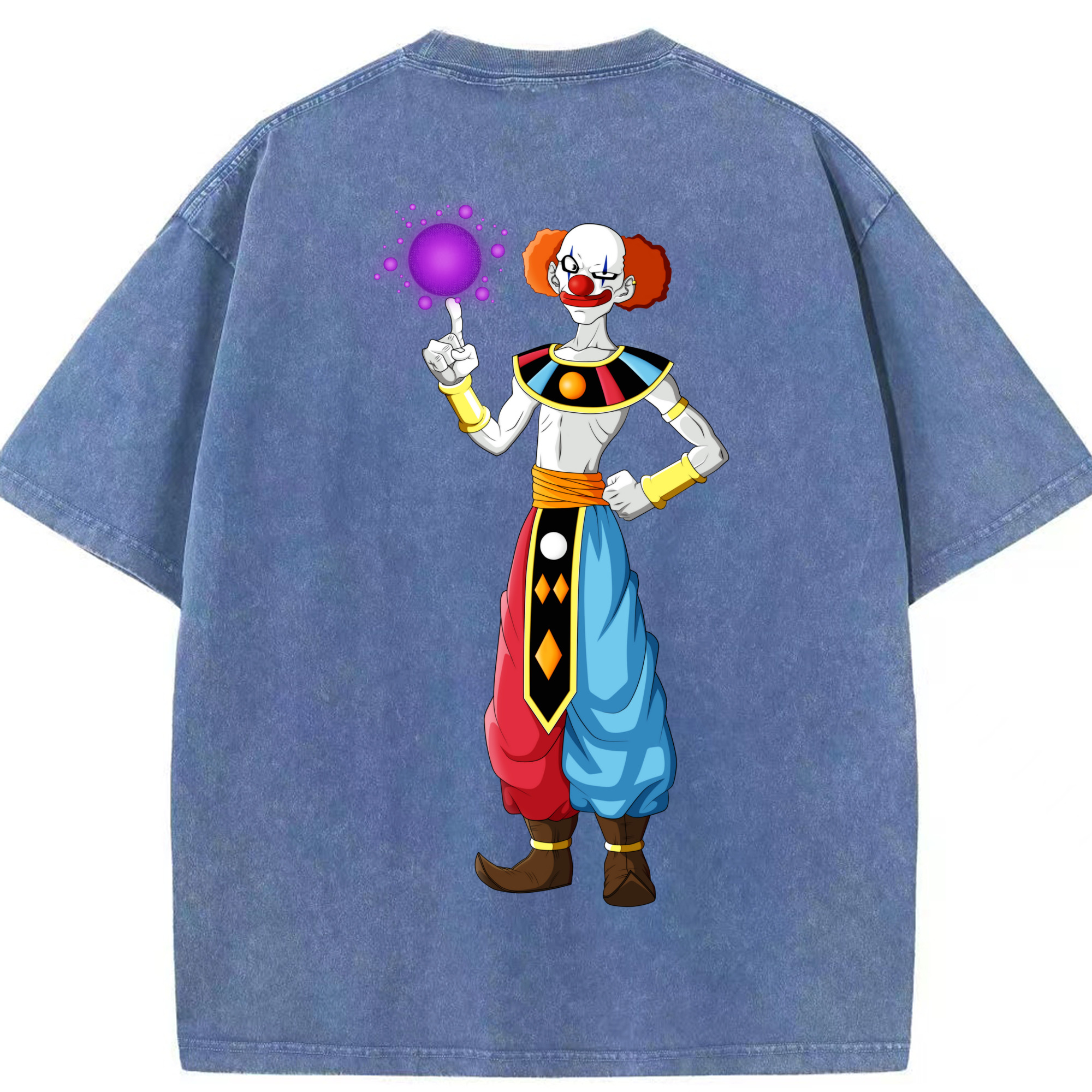 （画像用） ドラゴンボール DRAGON BALL 綿100% ヴィンテージ風 半袖Tシャツ（背面プリント）