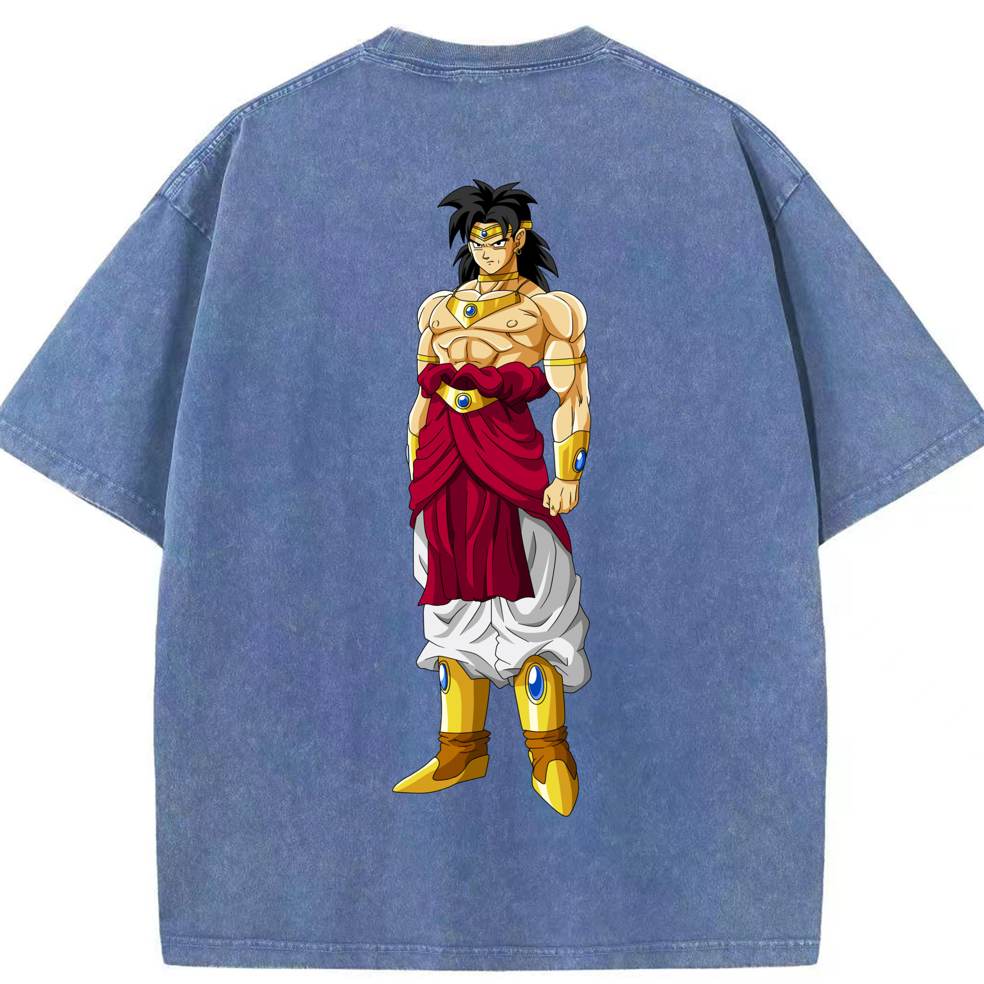 （画像用） ドラゴンボール DRAGON BALL 綿100% ヴィンテージ風 半袖Tシャツ（背面プリント）