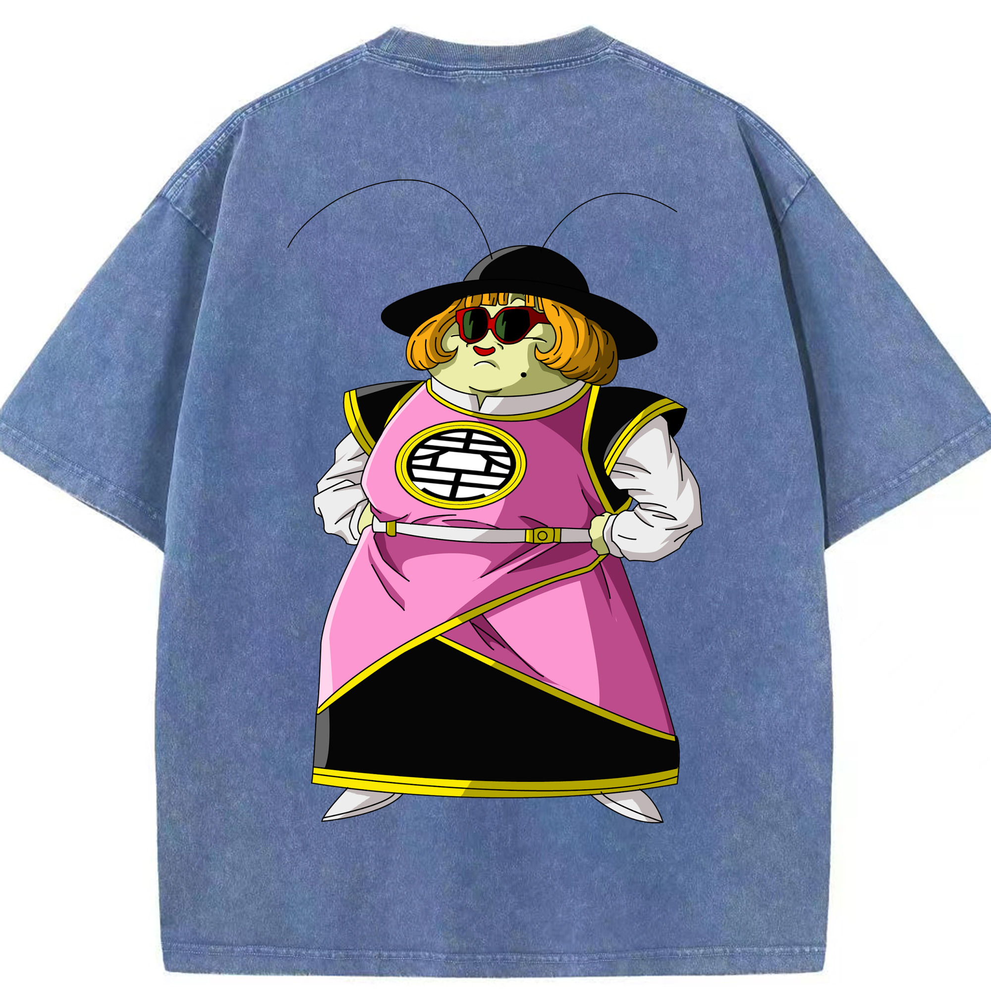 （画像用） ドラゴンボール DRAGON BALL 綿100% ヴィンテージ風 半袖Tシャツ（背面プリント）