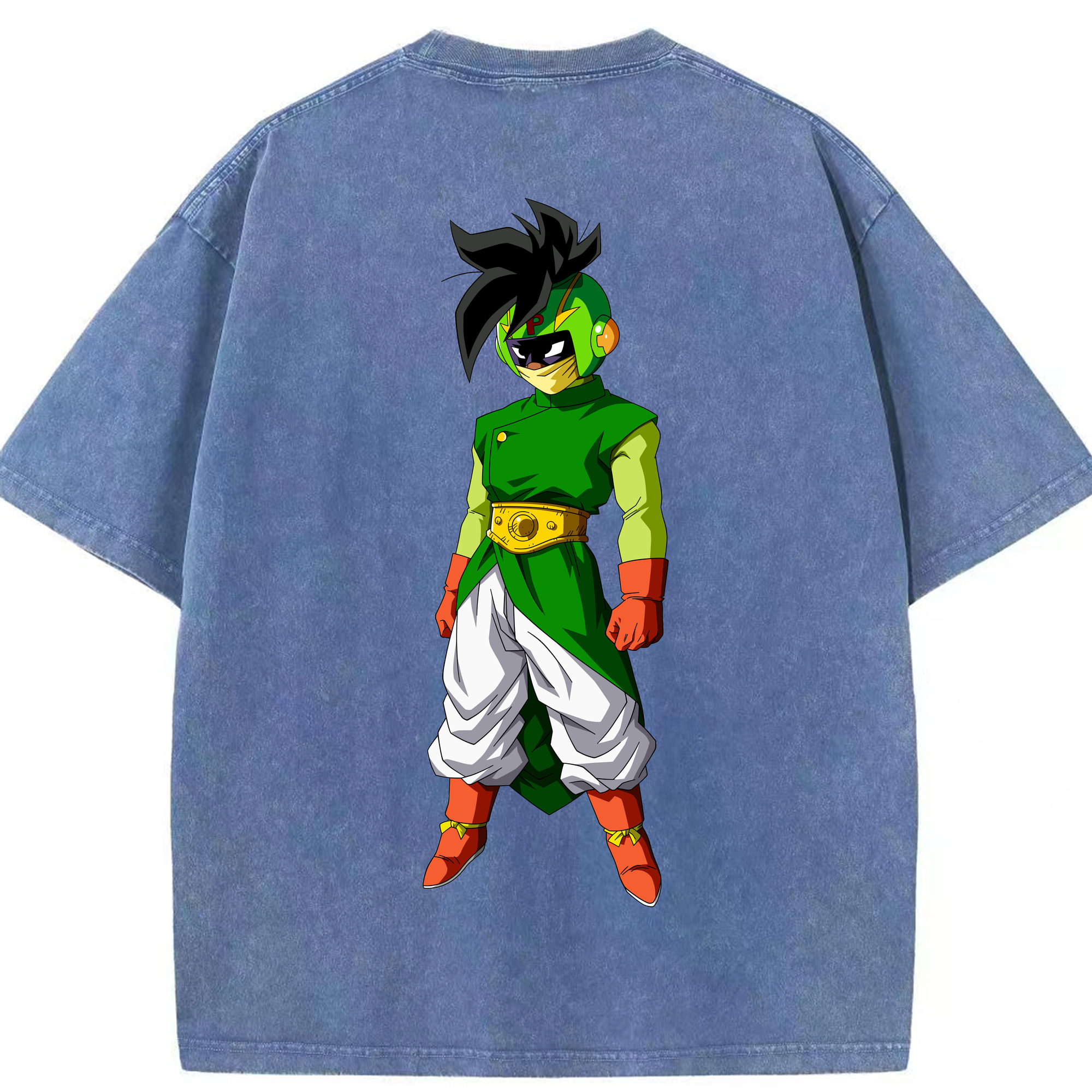 （画像用） ドラゴンボール DRAGON BALL 綿100% ヴィンテージ風 半袖Tシャツ（背面プリント）