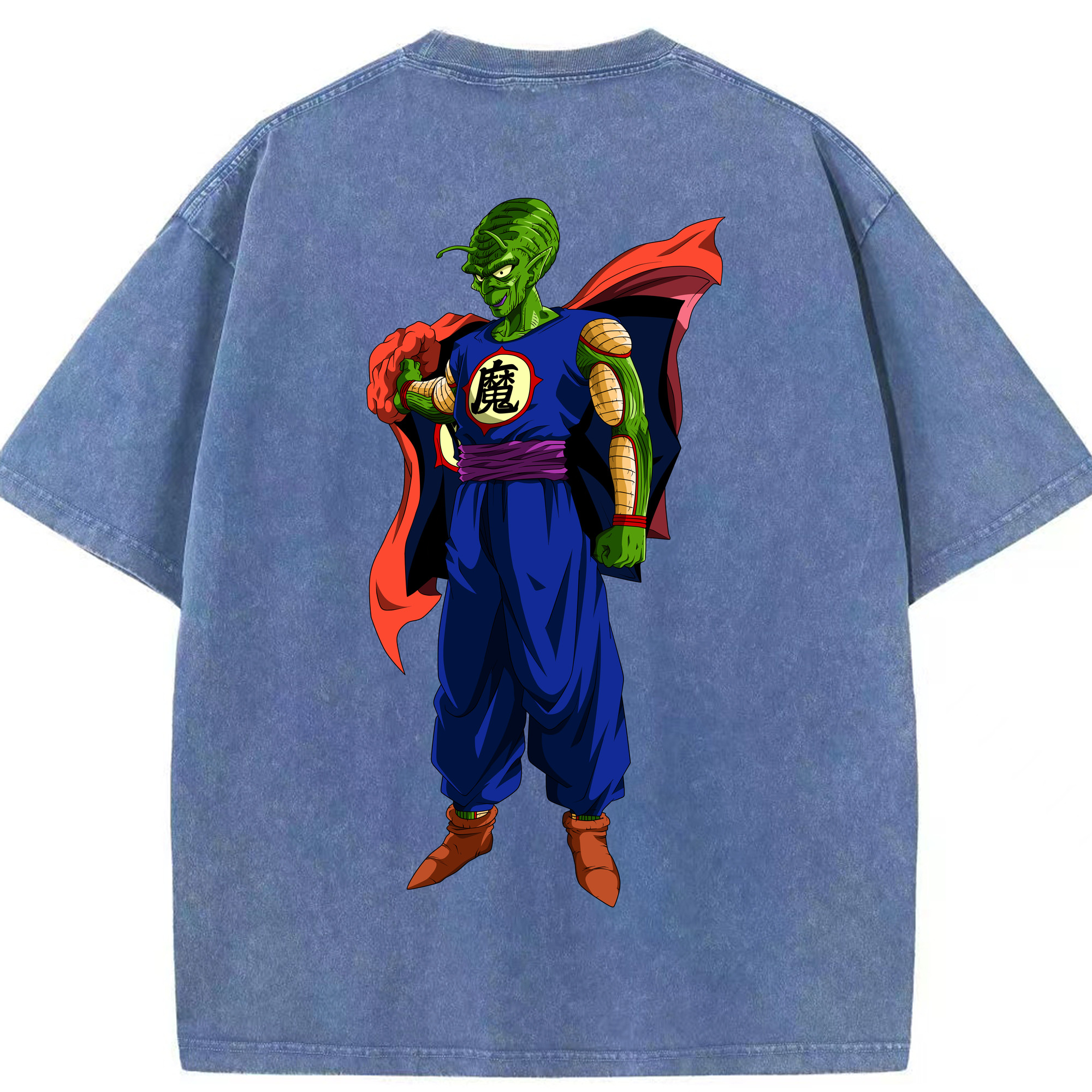 （画像用） ドラゴンボール DRAGON BALL 綿100% ヴィンテージ風 半袖Tシャツ（背面プリント）