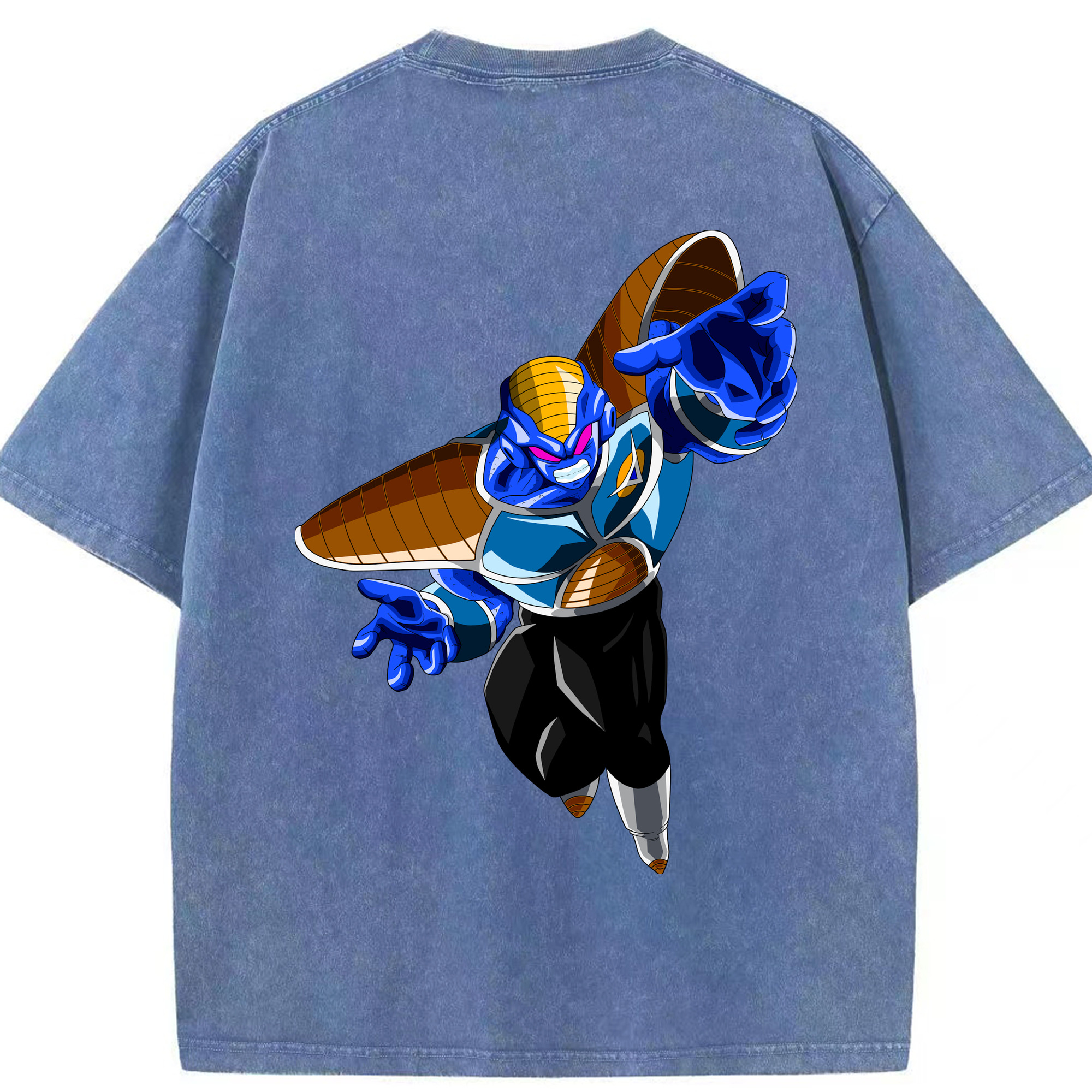 （画像用） ドラゴンボール DRAGON BALL 綿100% ヴィンテージ風 半袖Tシャツ（背面プリント）