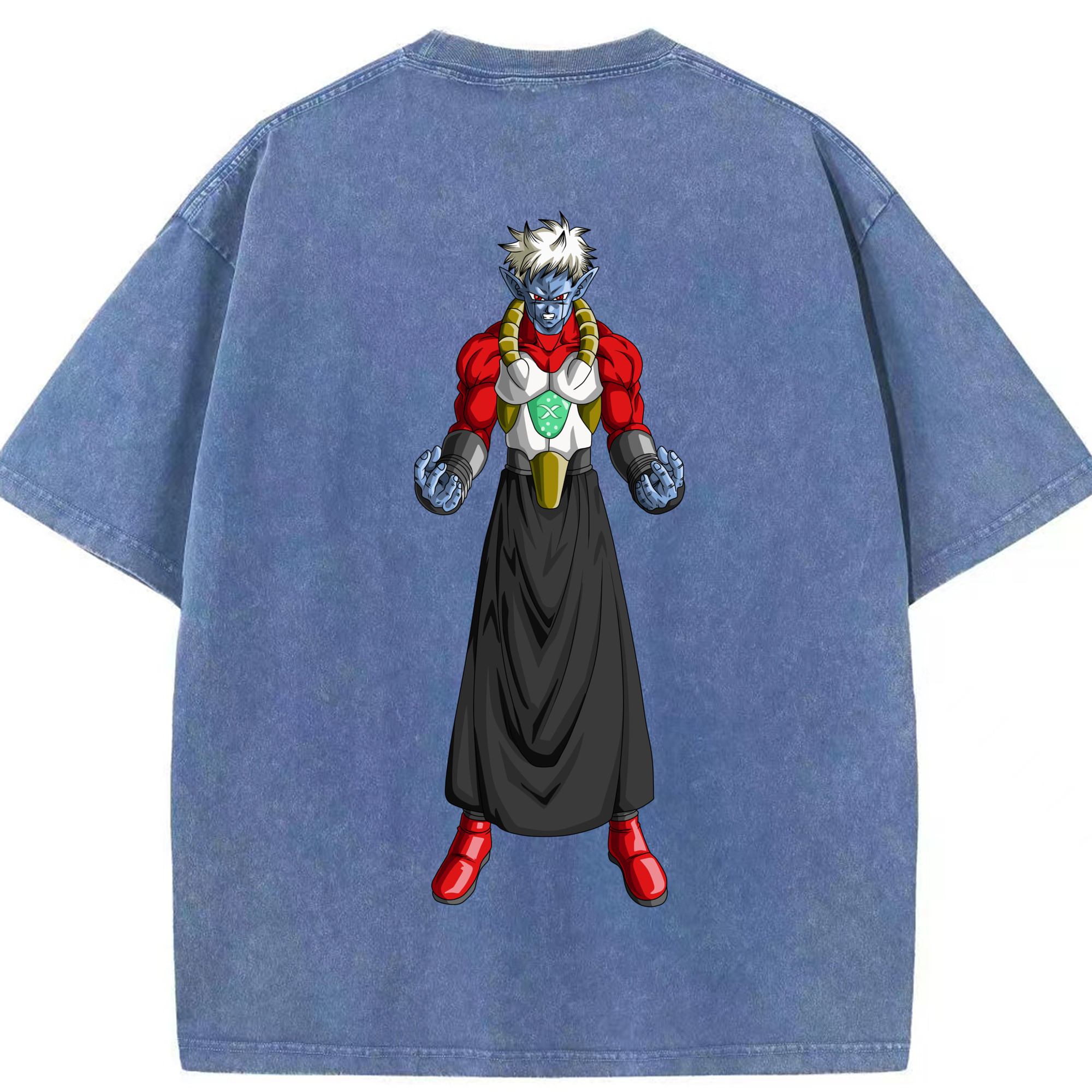 （画像用） ドラゴンボール DRAGON BALL 綿100% ヴィンテージ風 半袖Tシャツ（背面プリント）