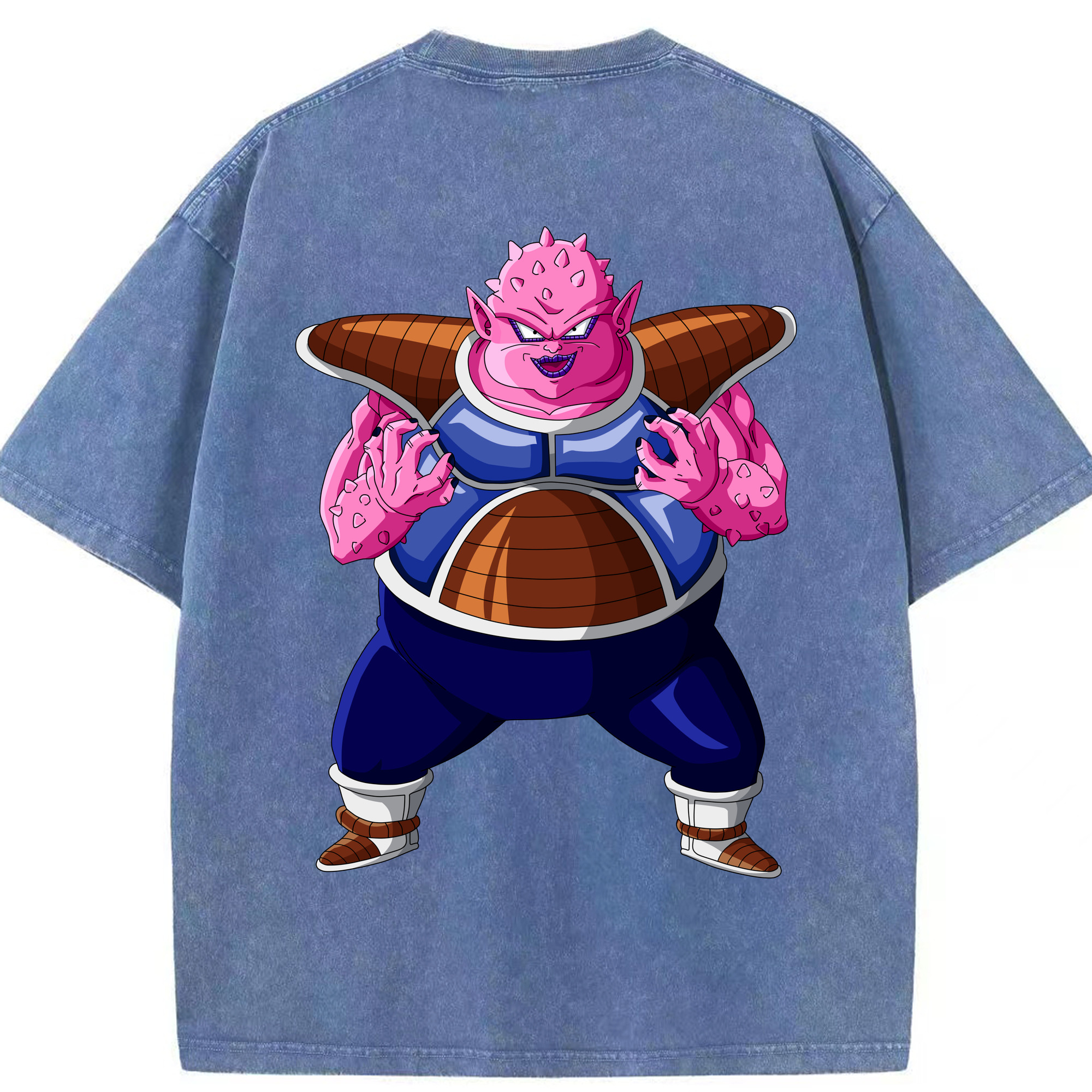 （画像用） ドラゴンボール DRAGON BALL 綿100% ヴィンテージ風 半袖Tシャツ（背面プリント）