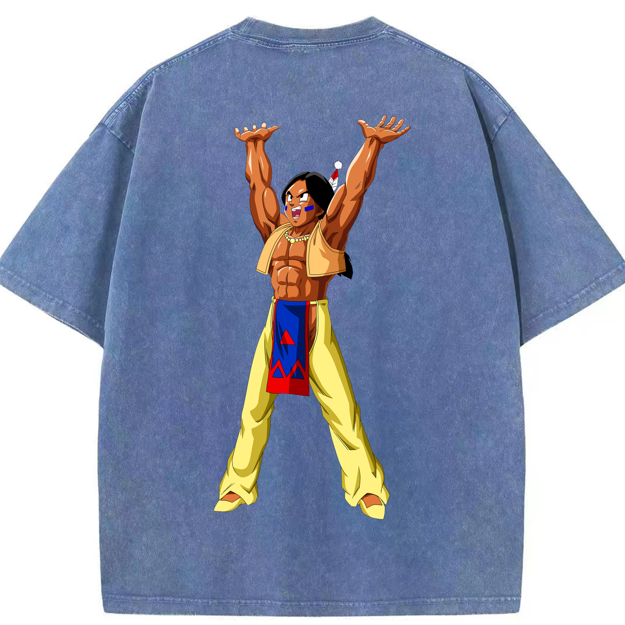 （画像用） ドラゴンボール DRAGON BALL 綿100% ヴィンテージ風 半袖Tシャツ（背面プリント）