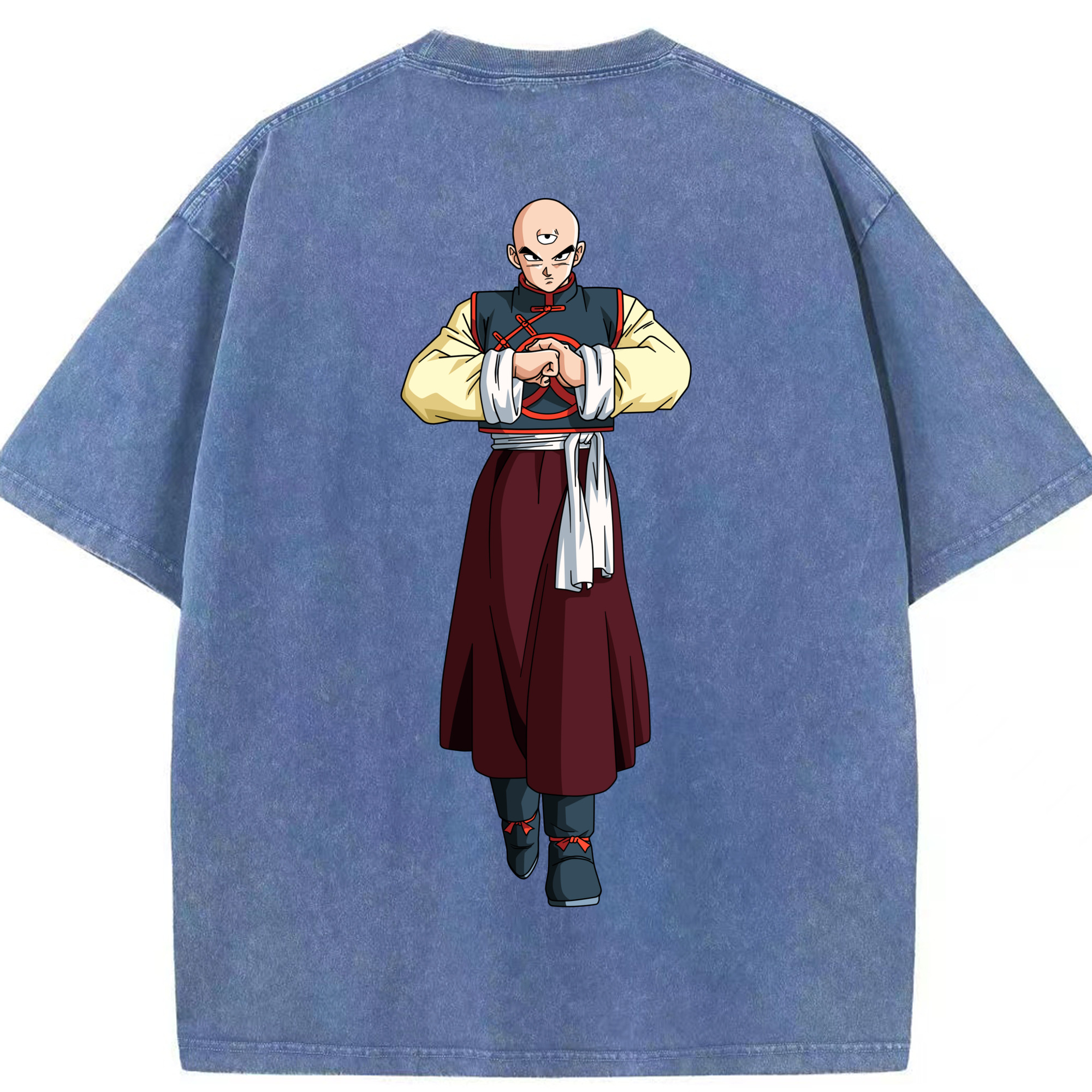 （画像用） ドラゴンボール DRAGON BALL 綿100% ヴィンテージ風 半袖Tシャツ（背面プリント）