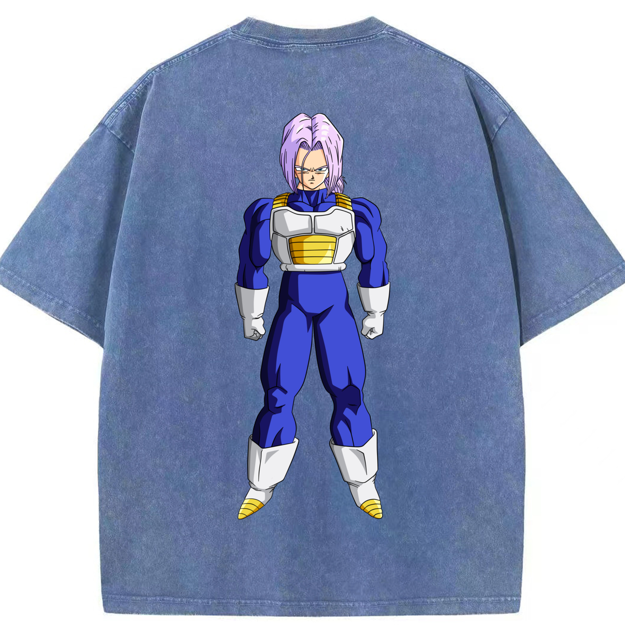 （画像用） ドラゴンボール DRAGON BALL 綿100% ヴィンテージ風 半袖Tシャツ（背面プリント）