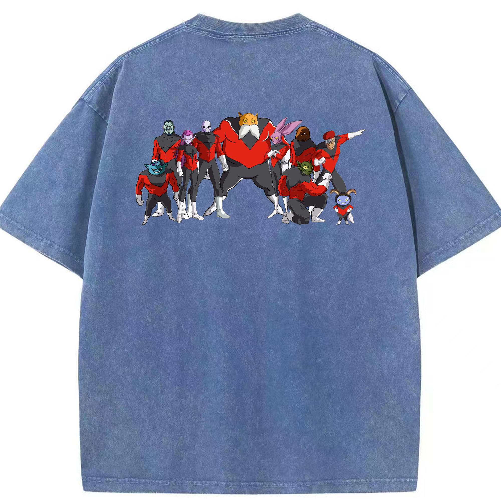 （画像用） ドラゴンボール DRAGON BALL 綿100% ヴィンテージ風 半袖Tシャツ（背面プリント）