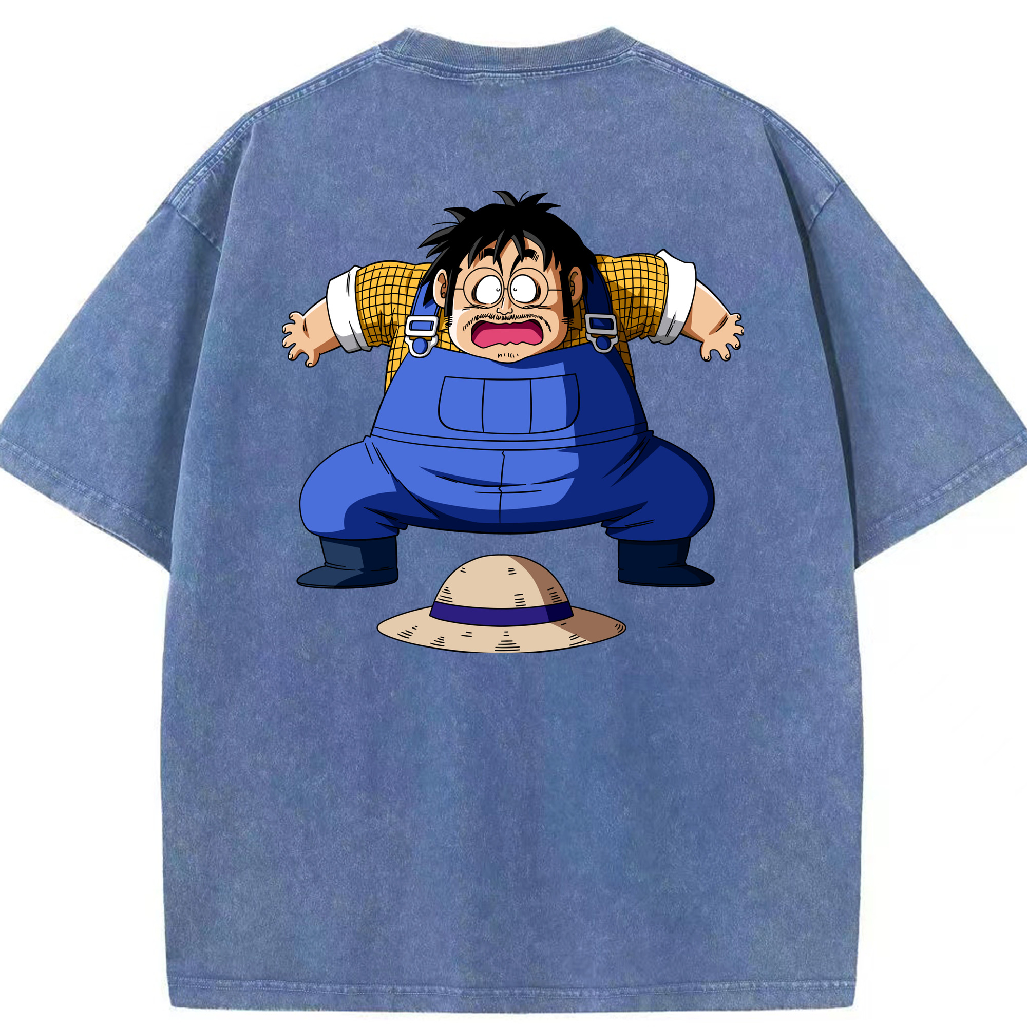 （画像用） ドラゴンボール DRAGON BALL 綿100% ヴィンテージ風 半袖Tシャツ（背面プリント）
