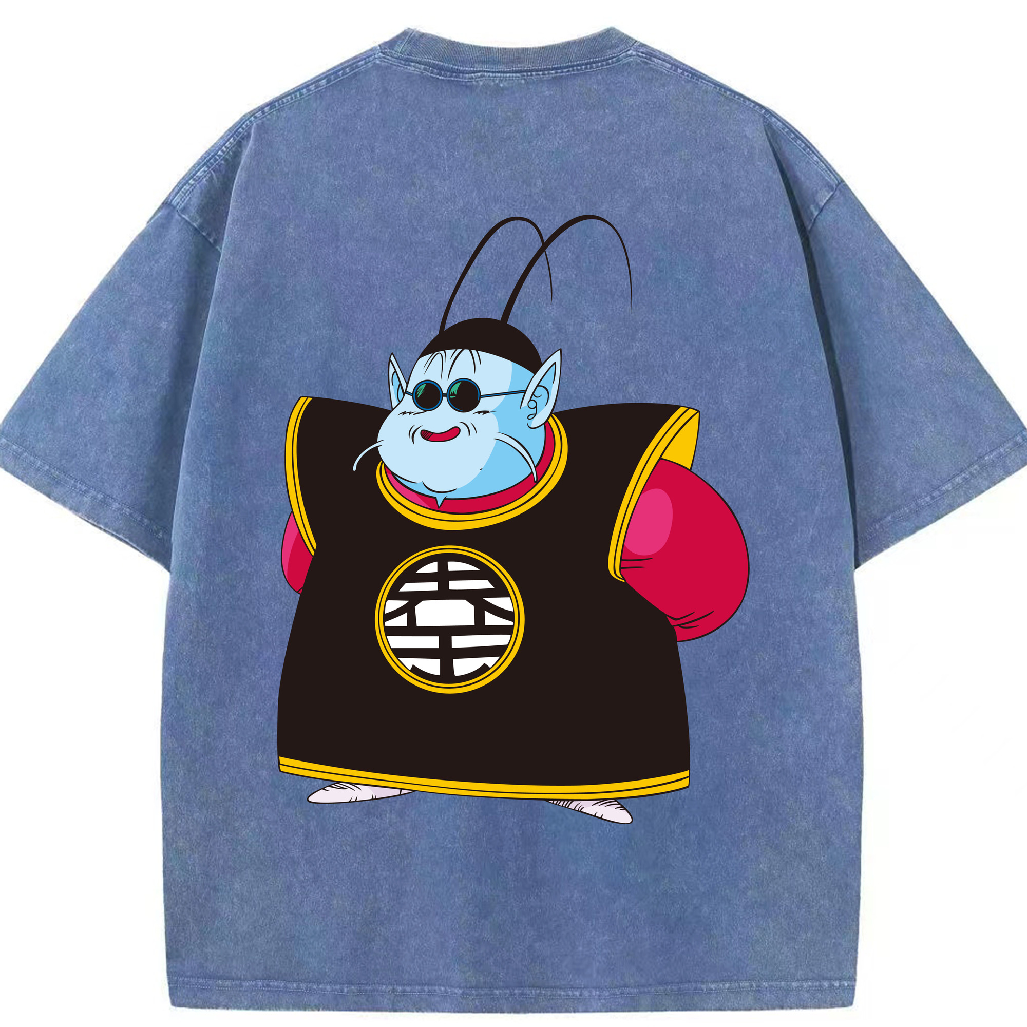 （画像用） ドラゴンボール DRAGON BALL 綿100% ヴィンテージ風 半袖Tシャツ（背面プリント）