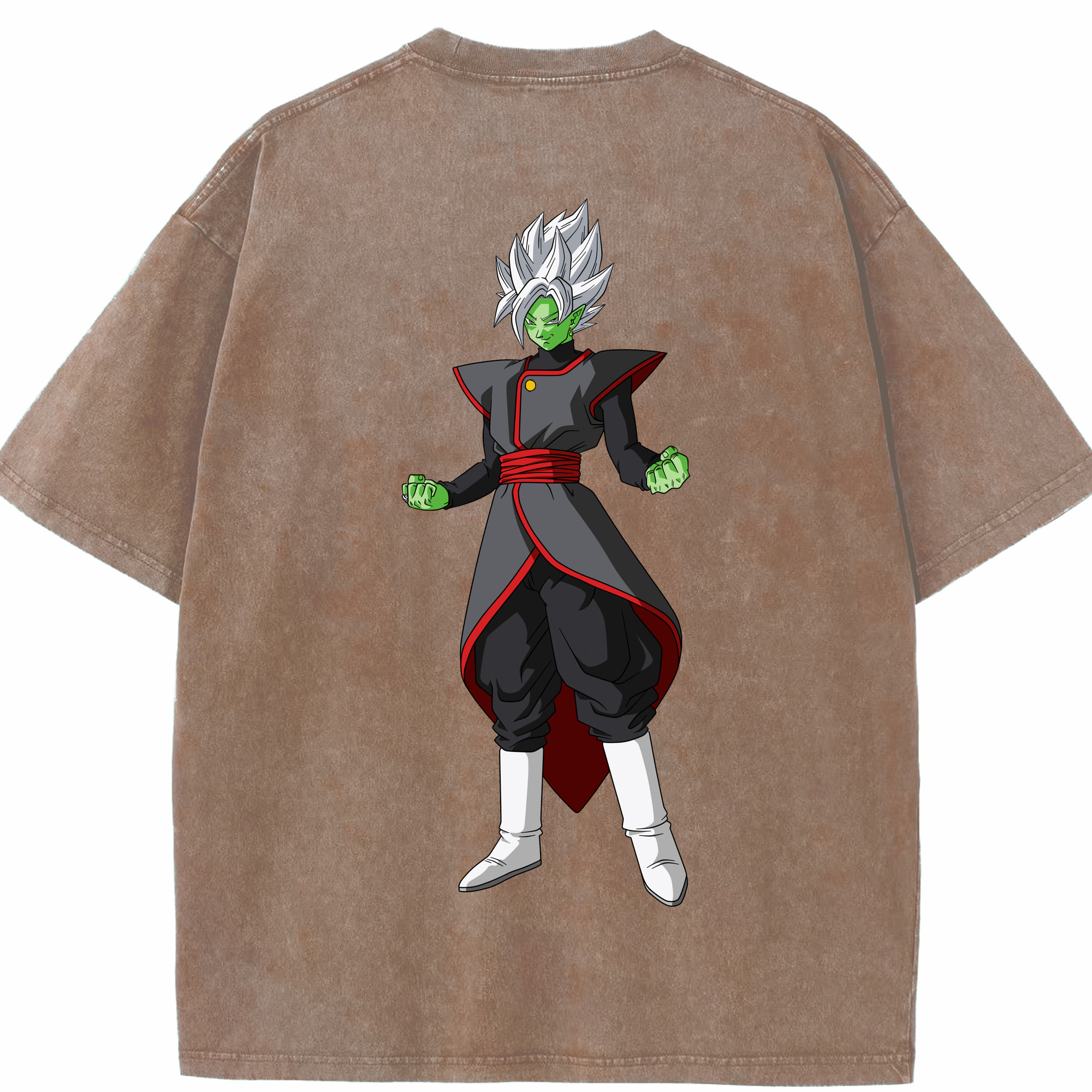 （画像用） ドラゴンボール ベジット DRAGON BALL Vegetto 綿100% ヴィンテージ風 半袖Tシャツ（背面プリント）
