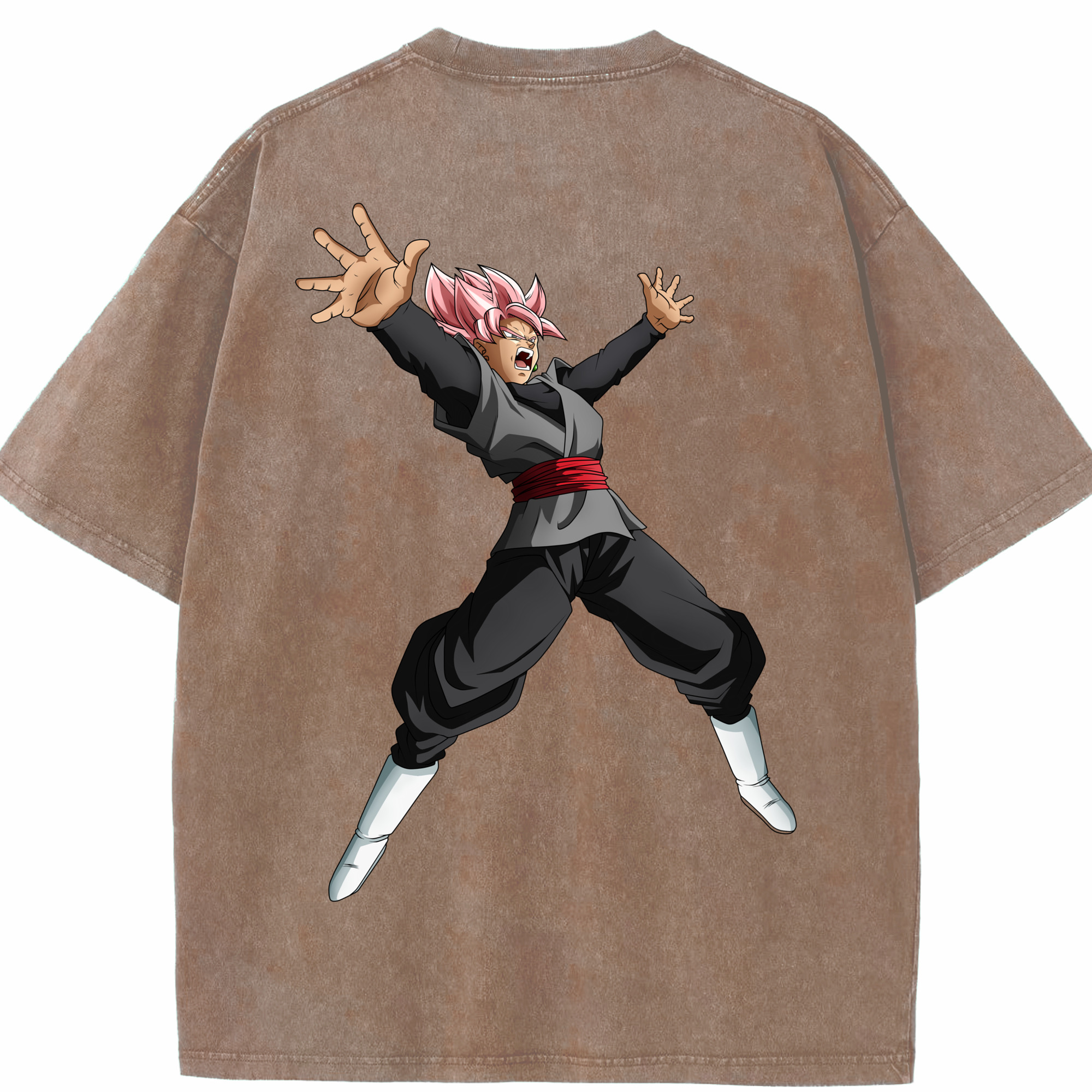 （画像用） ドラゴンボール ベジット DRAGON BALL Vegetto 綿100% ヴィンテージ風 半袖Tシャツ（背面プリント）