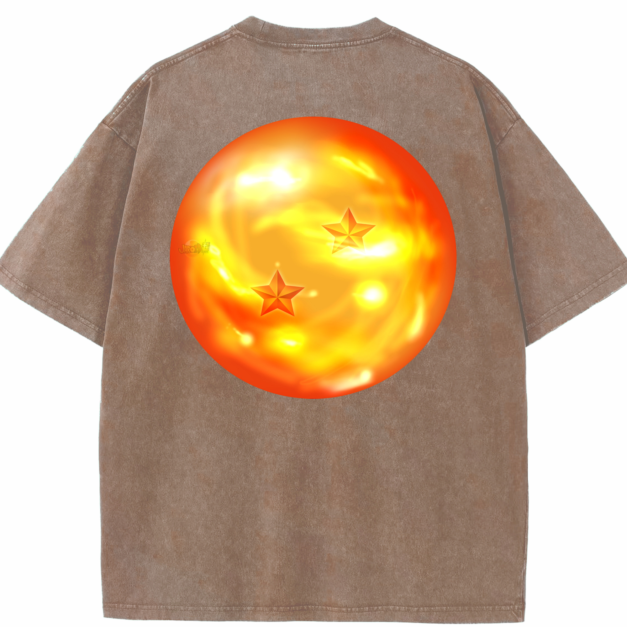 （画像用） ドラゴンボール DRAGON BALL 綿100% ヴィンテージ風 半袖Tシャツ（背面プリント）