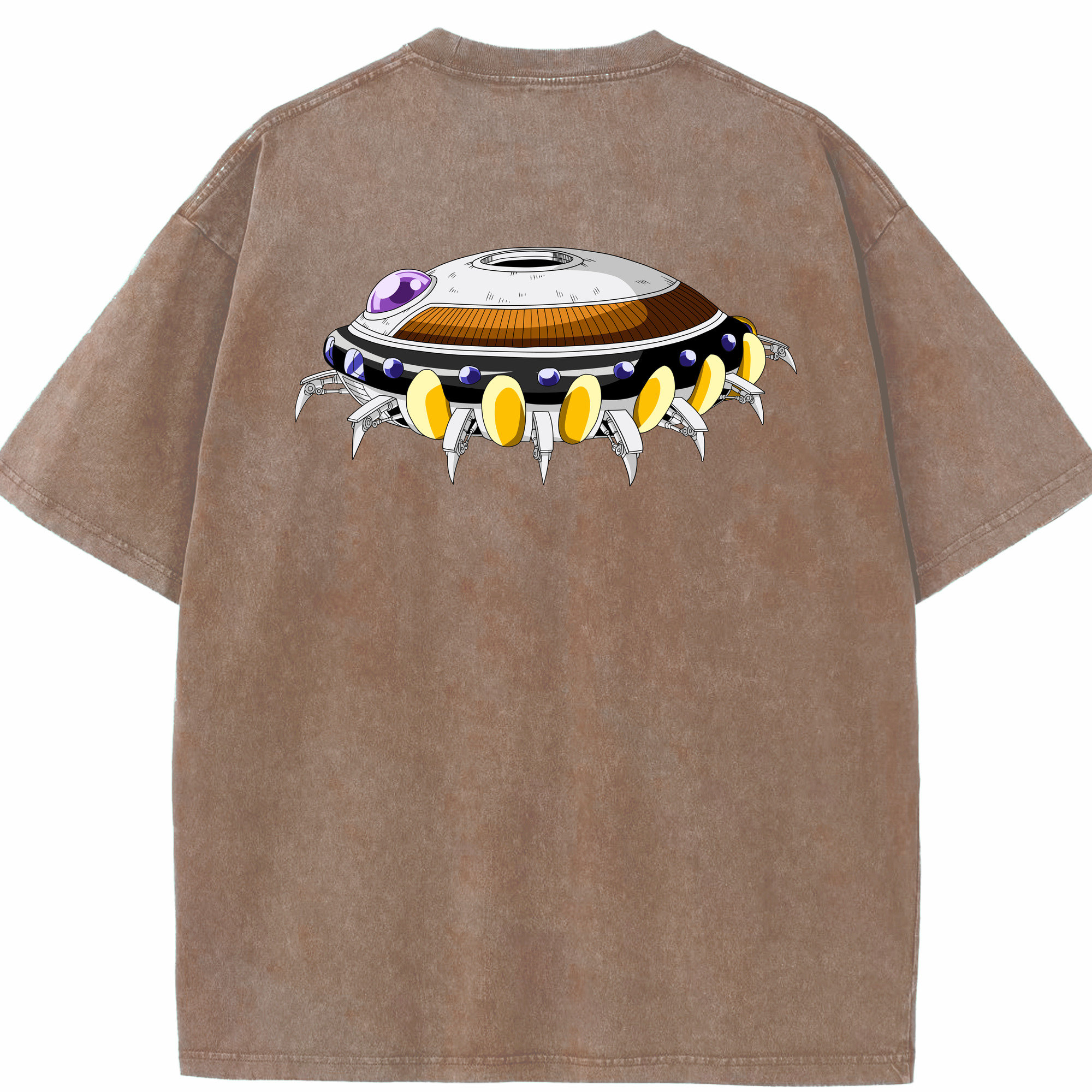 （画像用） ドラゴンボール DRAGON BALL 綿100% ヴィンテージ風 半袖Tシャツ（背面プリント）