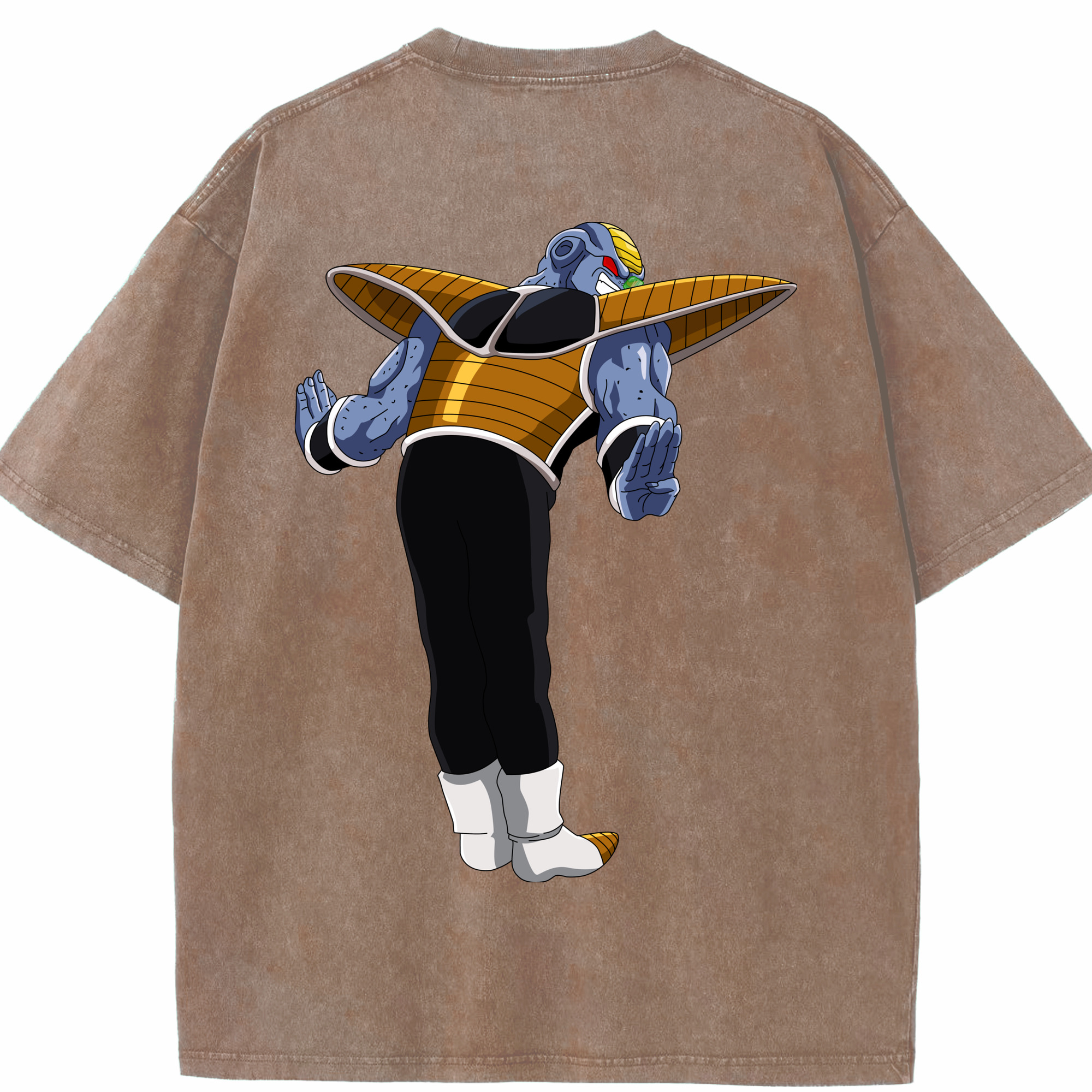 （画像用） ドラゴンボール DRAGON BALL 綿100% ヴィンテージ風 半袖Tシャツ（背面プリント）