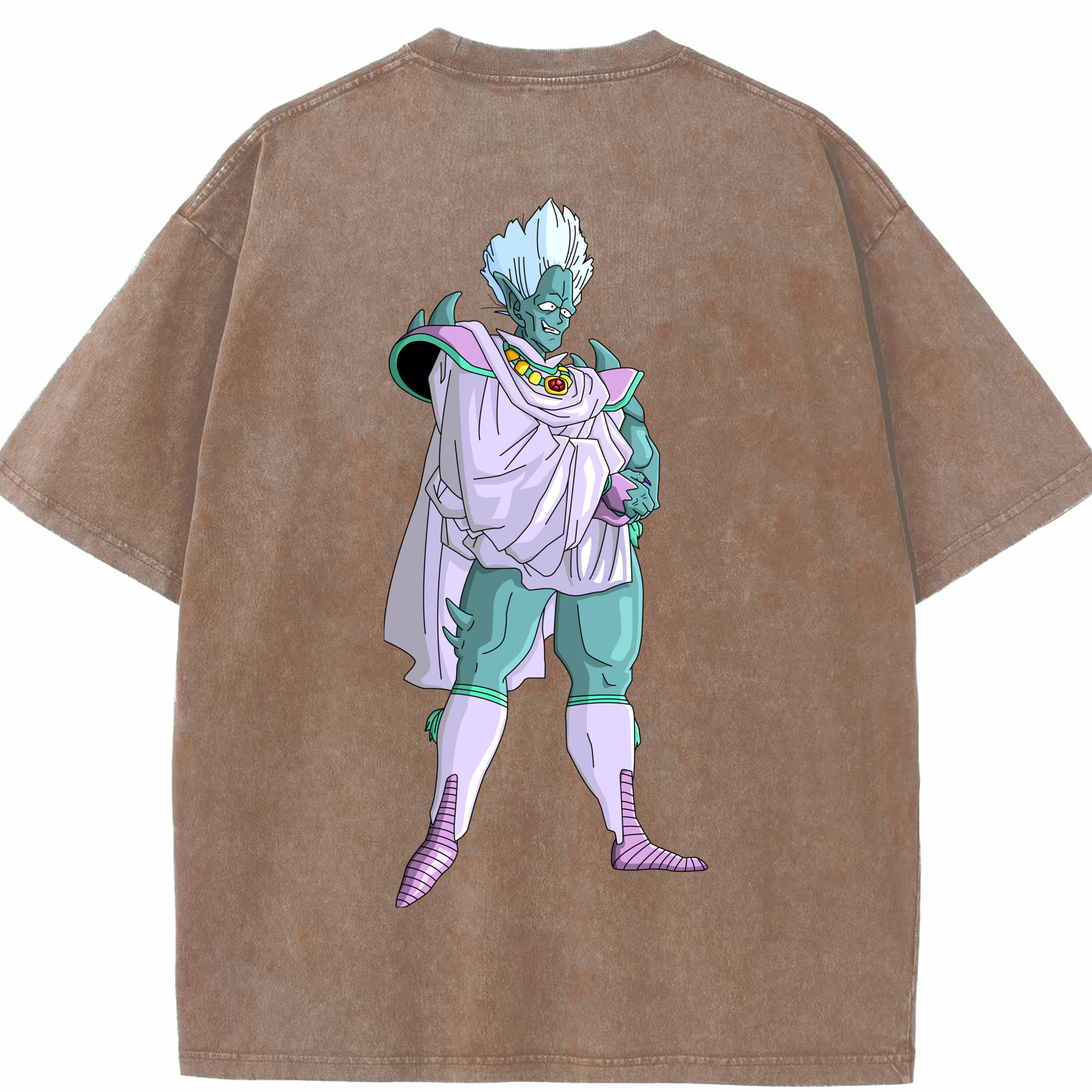 （画像用） ドラゴンボール DRAGON BALL 綿100% ヴィンテージ風 半袖Tシャツ（背面プリント）