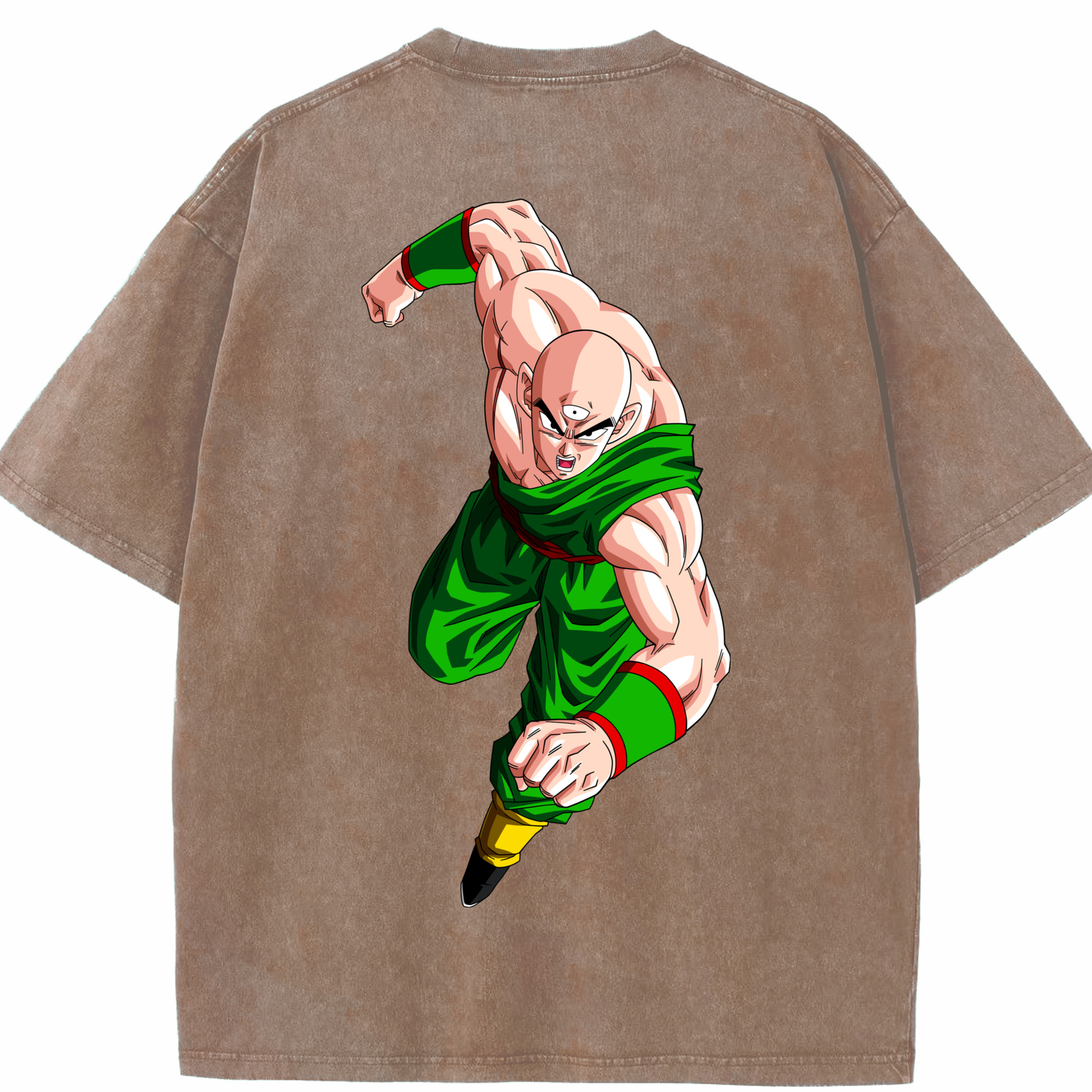（画像用） ドラゴンボール DRAGON BALL 綿100% ヴィンテージ風 半袖Tシャツ（背面プリント）