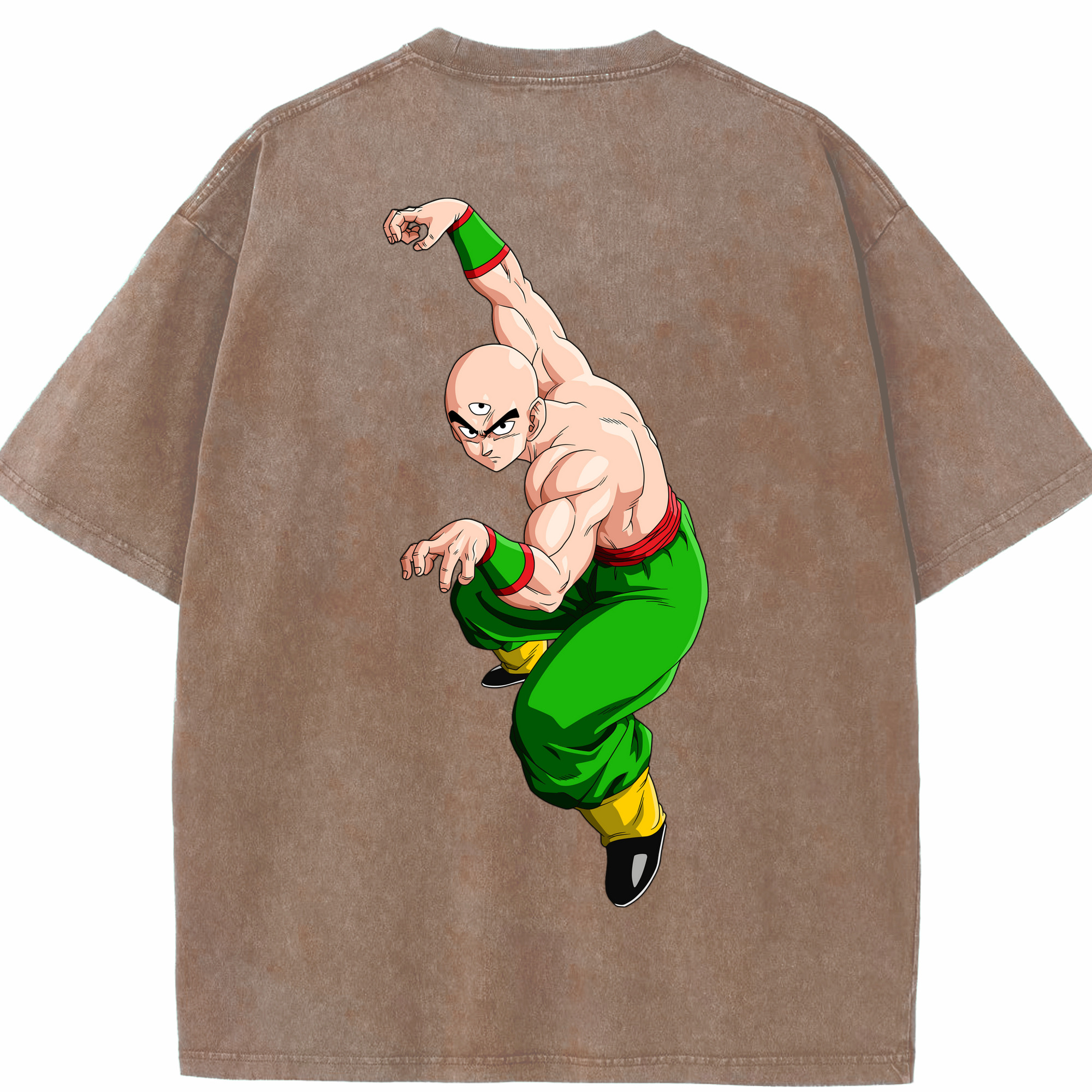（画像用） ドラゴンボール DRAGON BALL 綿100% ヴィンテージ風 半袖Tシャツ（背面プリント）