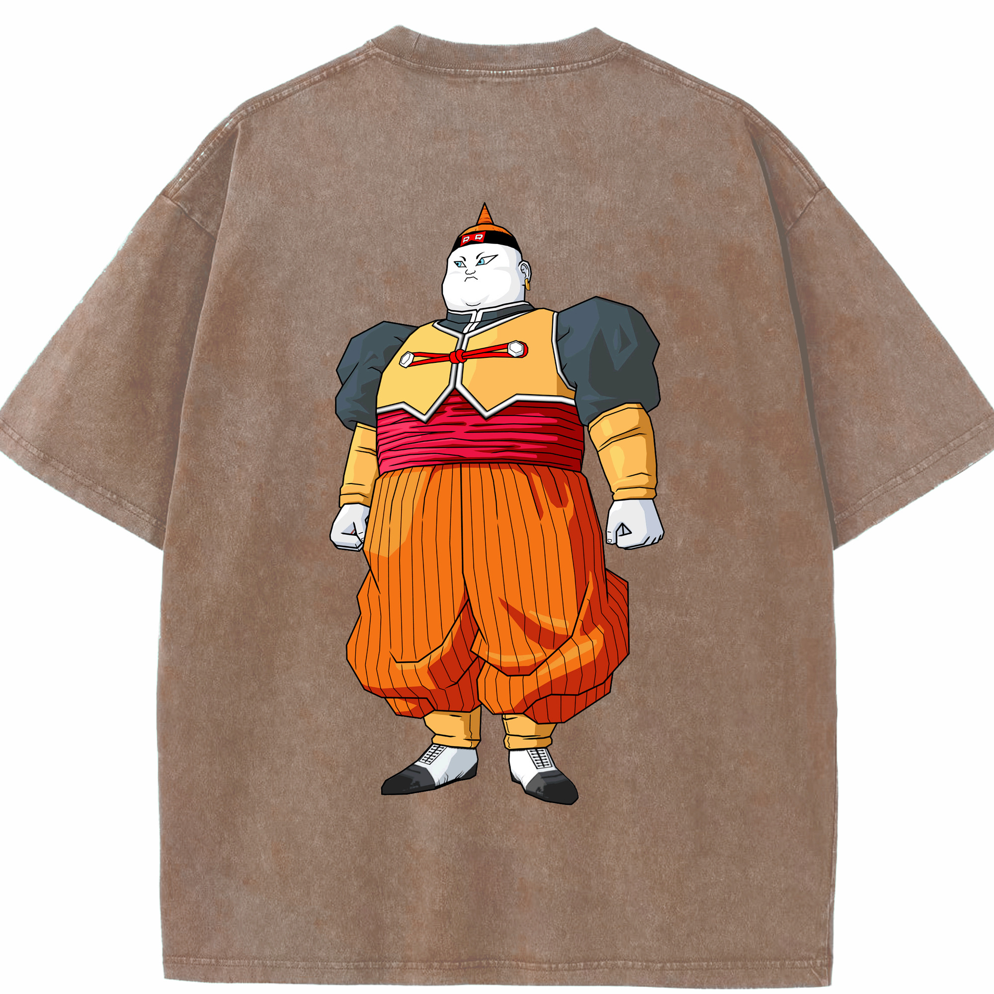 （画像用） ドラゴンボール DRAGON BALL 綿100% ヴィンテージ風 半袖Tシャツ（背面プリント）