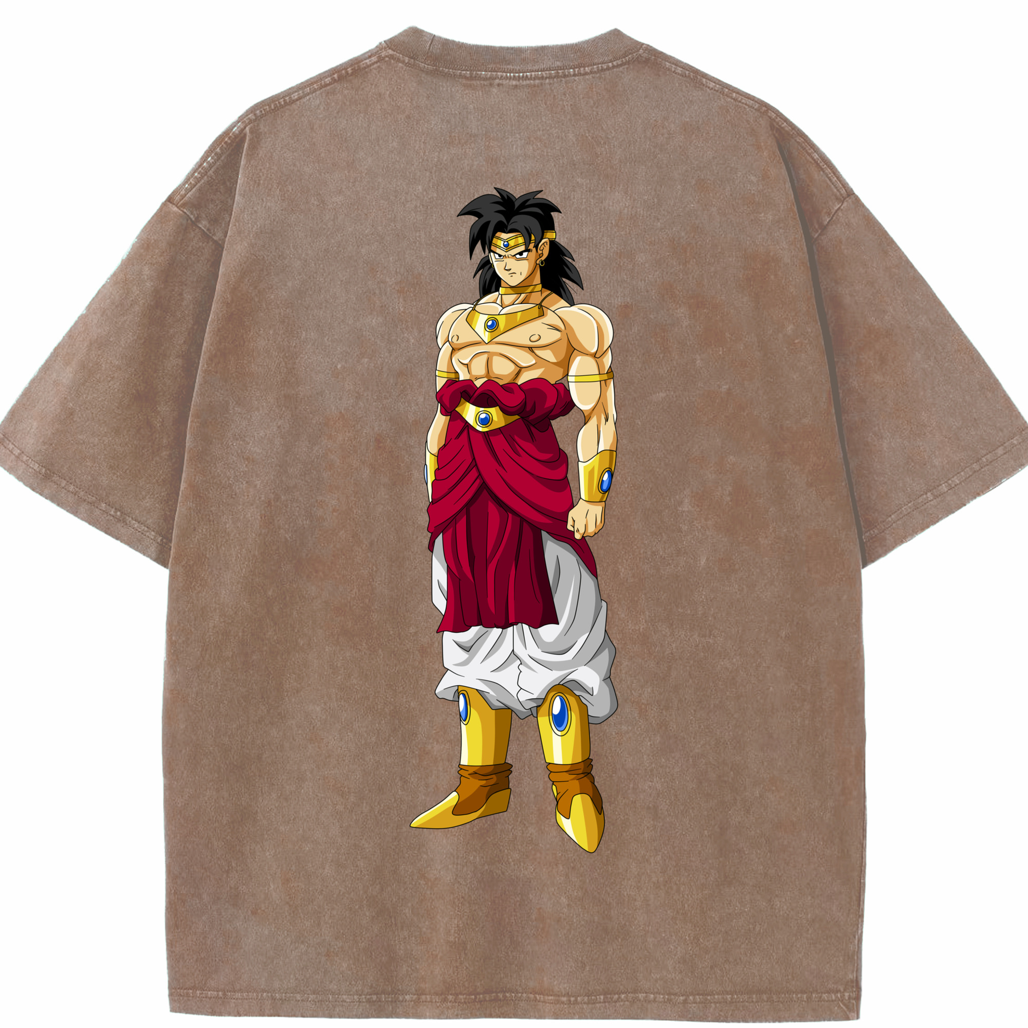 （画像用） ドラゴンボール DRAGON BALL 綿100% ヴィンテージ風 半袖Tシャツ（背面プリント）