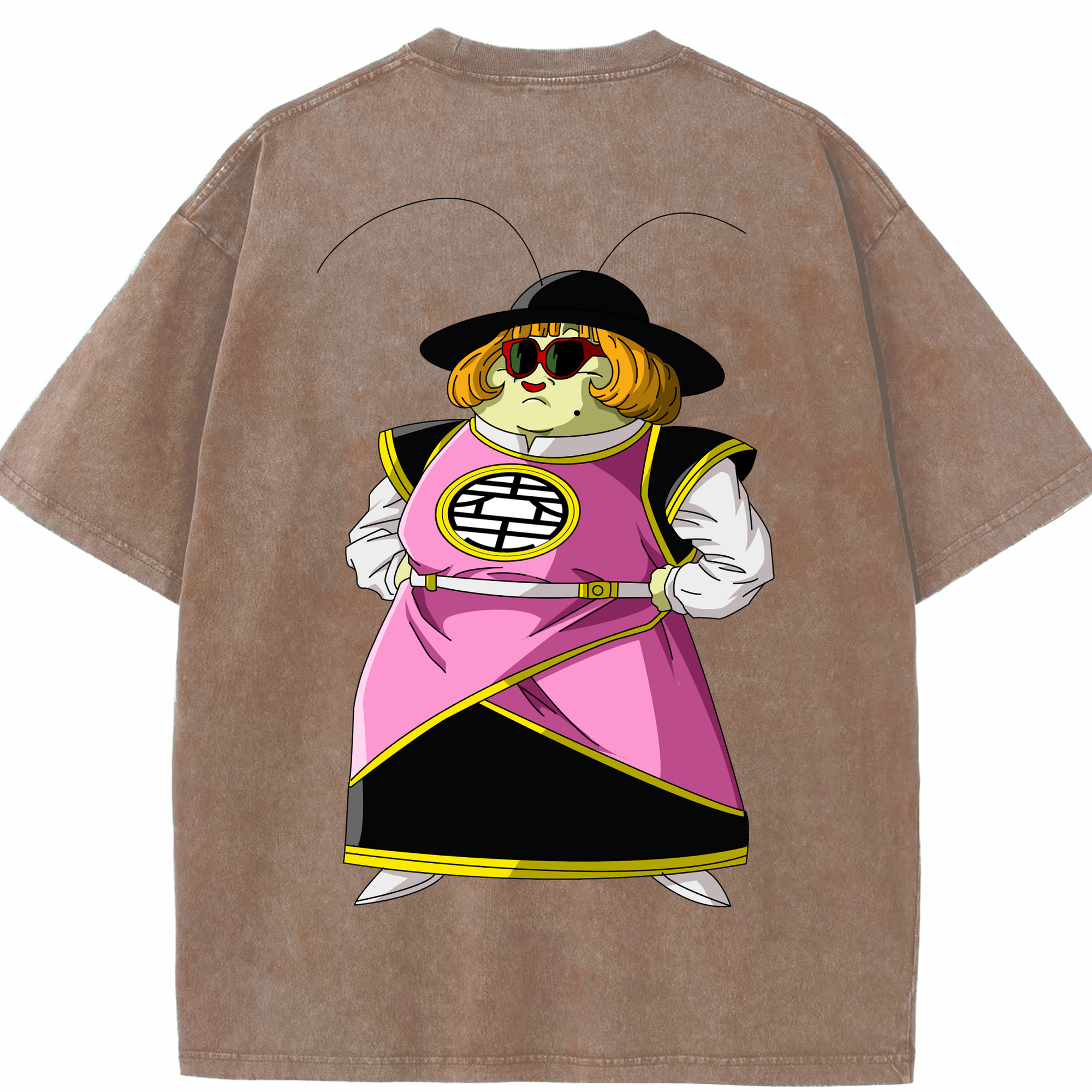 （画像用） ドラゴンボール DRAGON BALL 綿100% ヴィンテージ風 半袖Tシャツ（背面プリント）