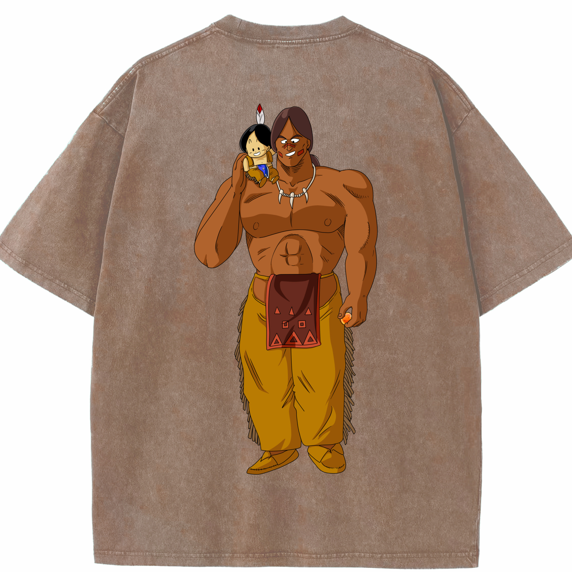 （画像用） ドラゴンボール DRAGON BALL 綿100% ヴィンテージ風 半袖Tシャツ（背面プリント）