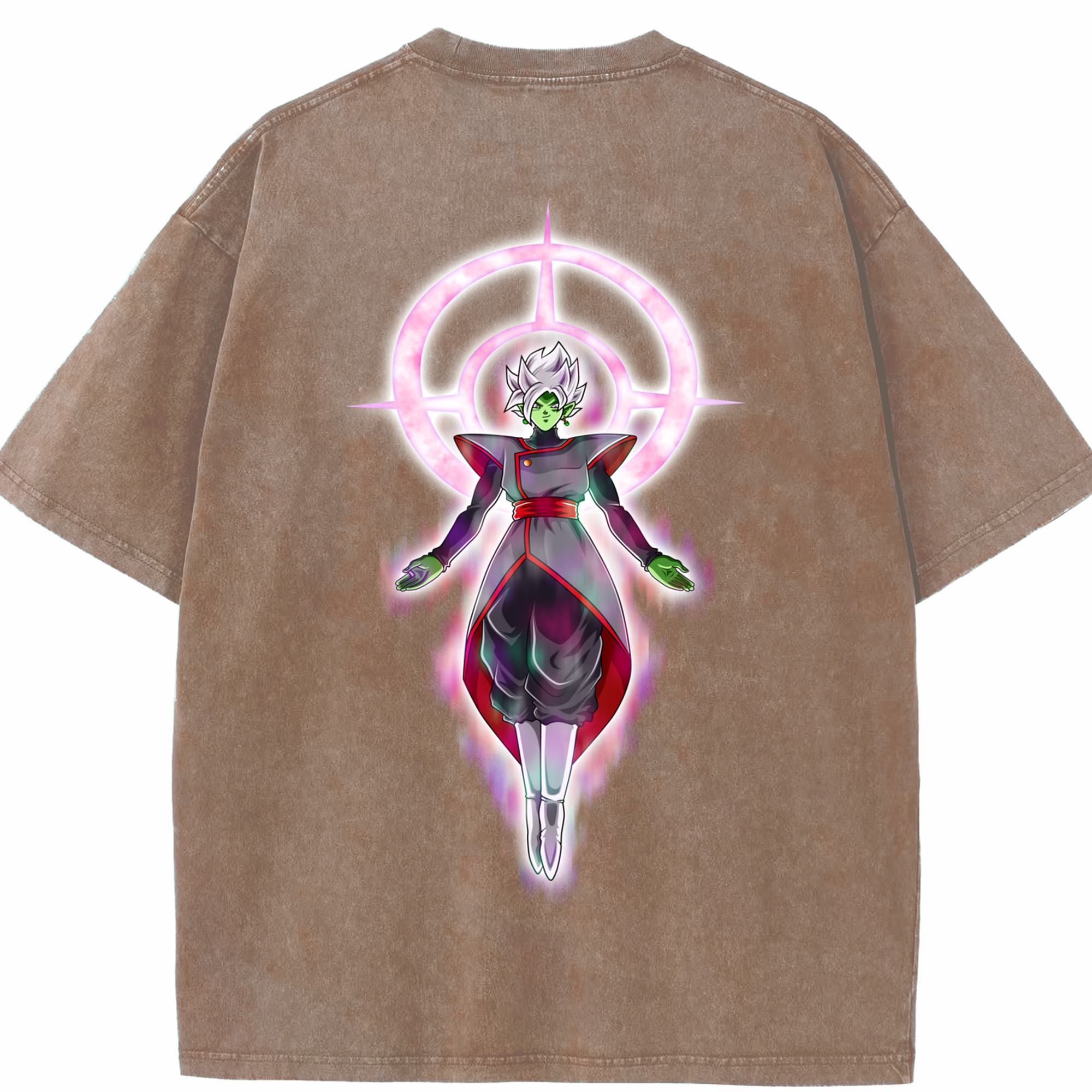 （画像用） ドラゴンボール DRAGON BALL 綿100% ヴィンテージ風 半袖Tシャツ（背面プリント）