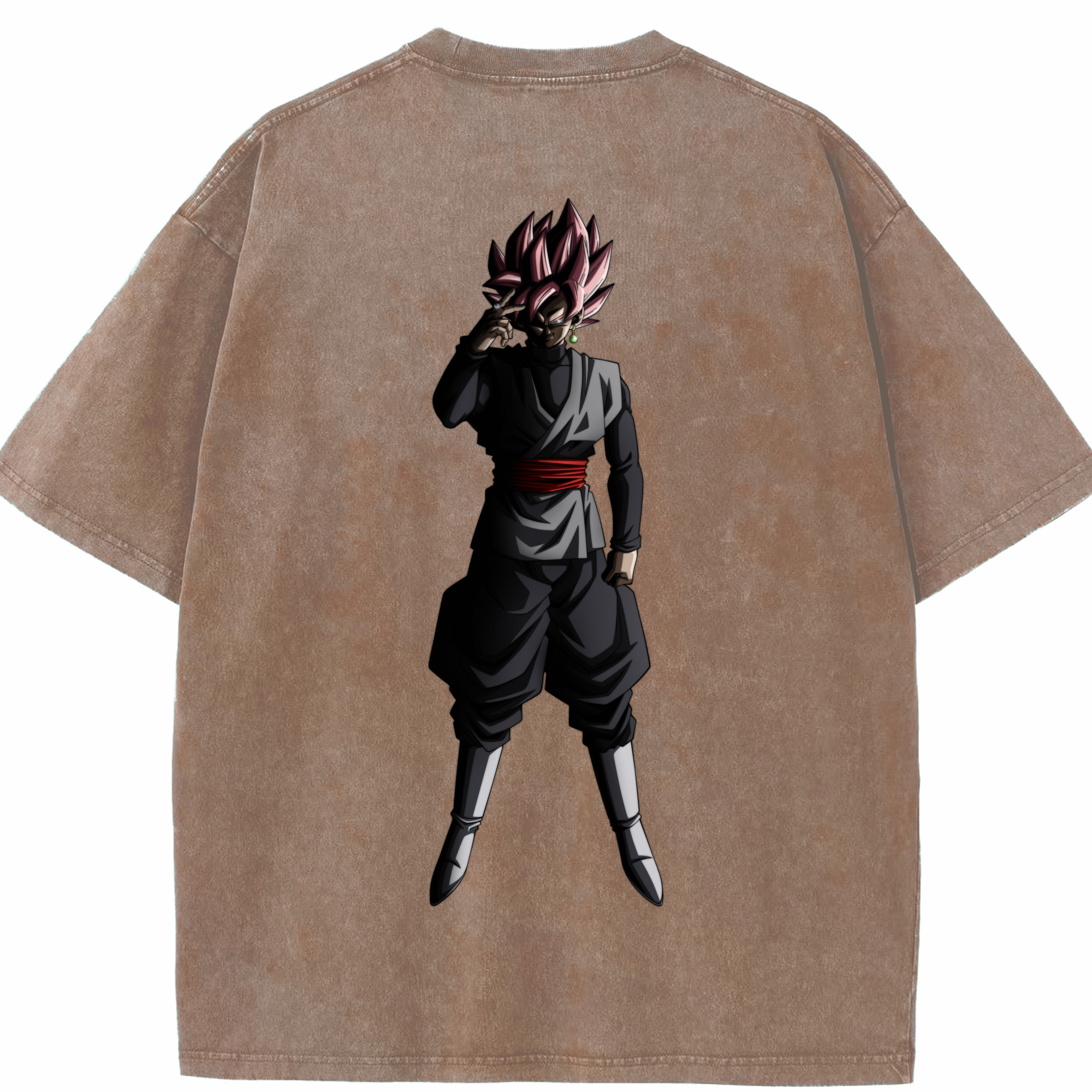 （画像用） ドラゴンボール ベジット DRAGON BALL Vegetto 綿100% ヴィンテージ風 半袖Tシャツ（背面プリント）