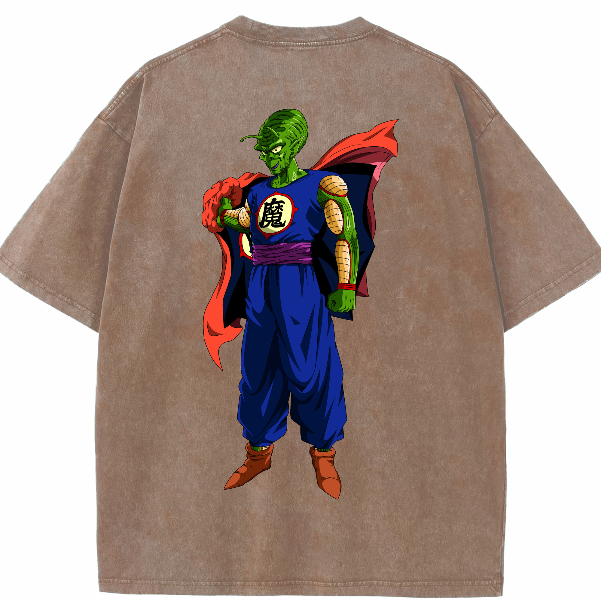（画像用） ドラゴンボール DRAGON BALL 綿100% ヴィンテージ風 半袖Tシャツ（背面プリント）